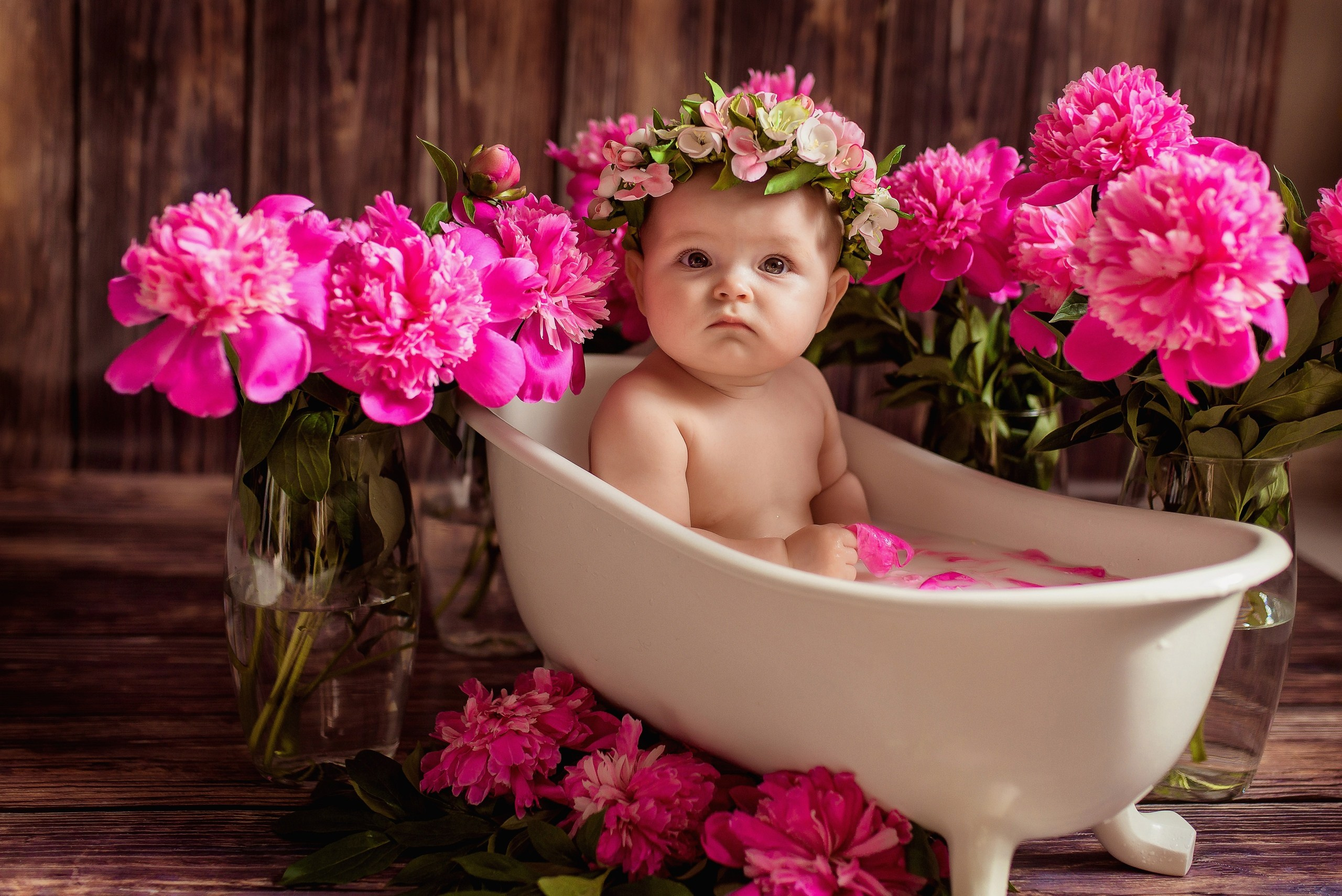 Детские молочные ванночки. Меркулова Ольга фотограф Воронеж