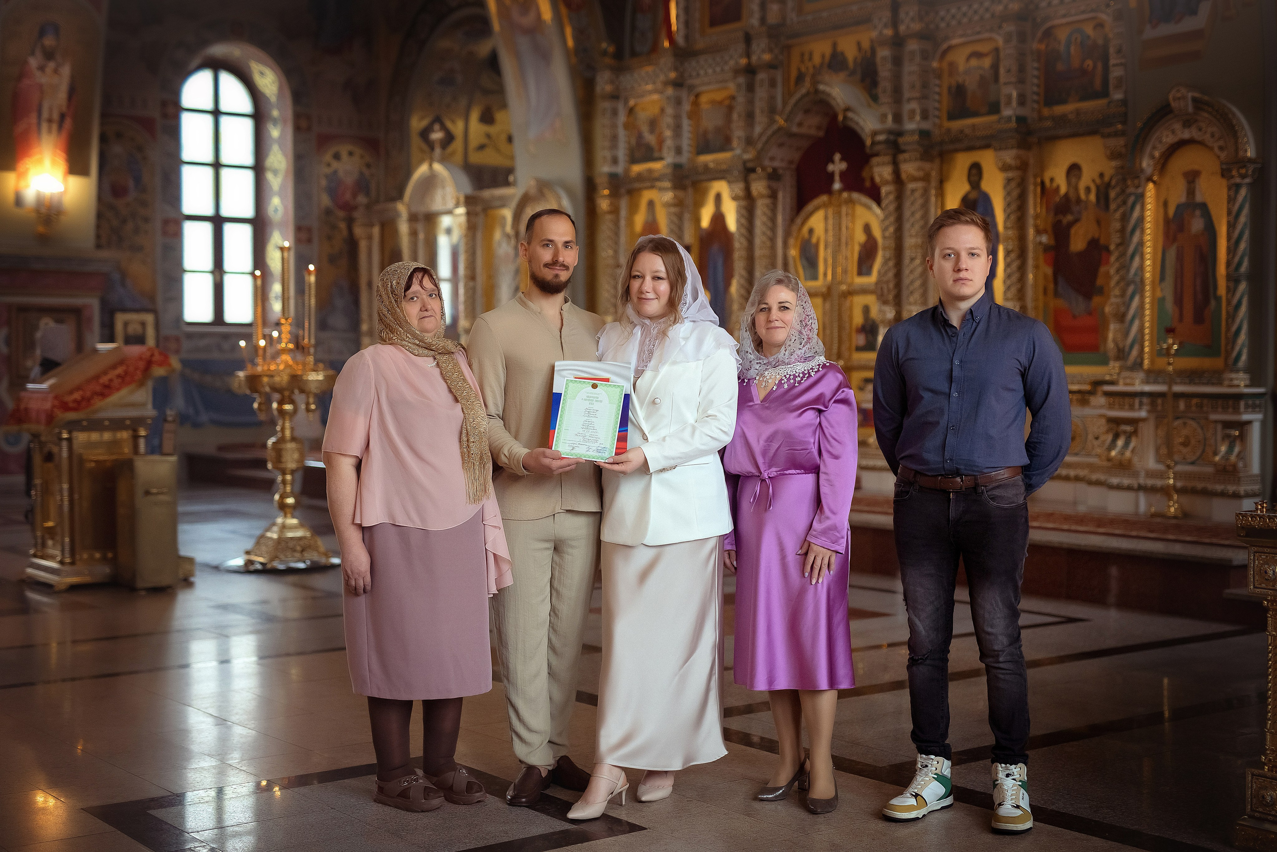 Яна и Александр Всецарица. Фотограф на крещение и венчание