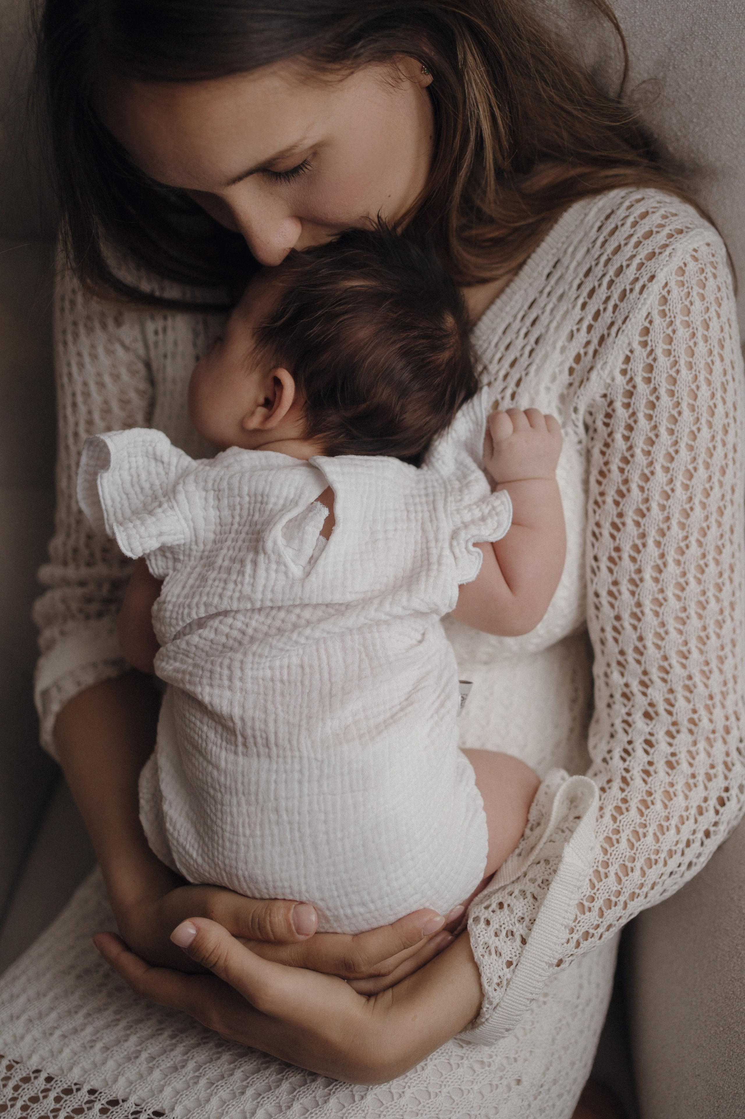 Домашняя фотосессия Эммы (1 месяц). Свадебный фотограф в Краснодаре и Сочи Винидиктова Екатерина