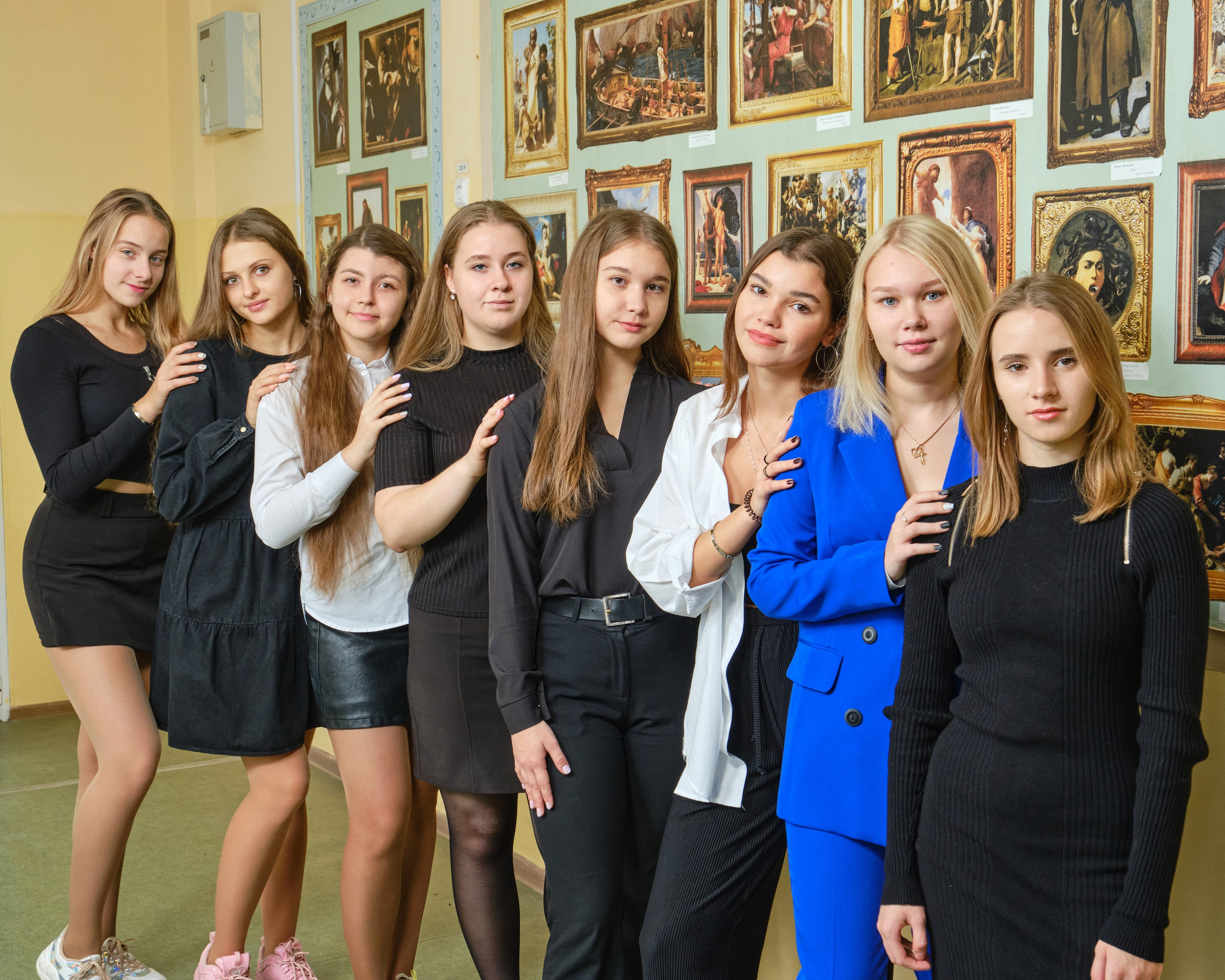 Выпускной альбом 9 класс. Фотосессия класса для фотоальбома