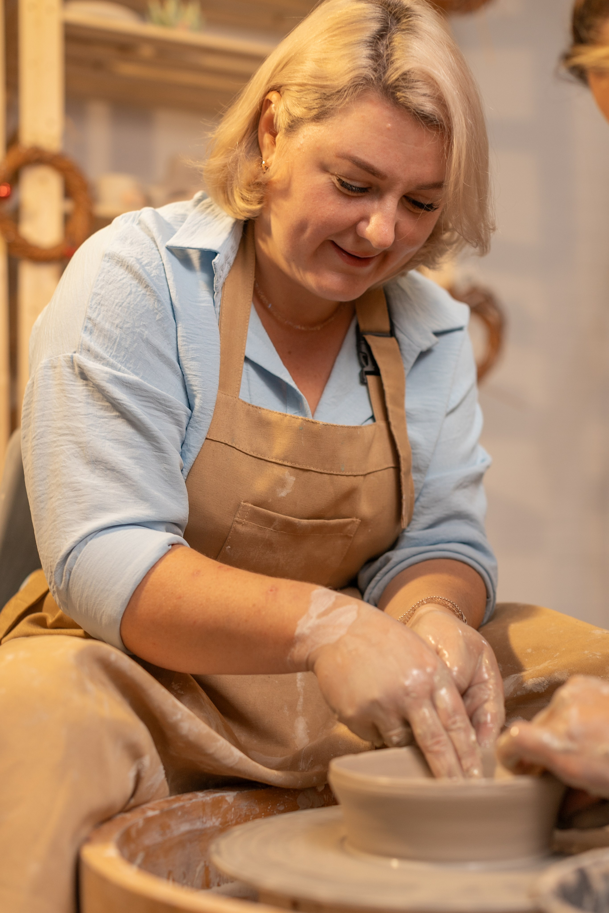Гончарный МК Ирина и Юлия. Семейный и детский newborn фотограф в Ростове-на-Дону Наталья Лебедева