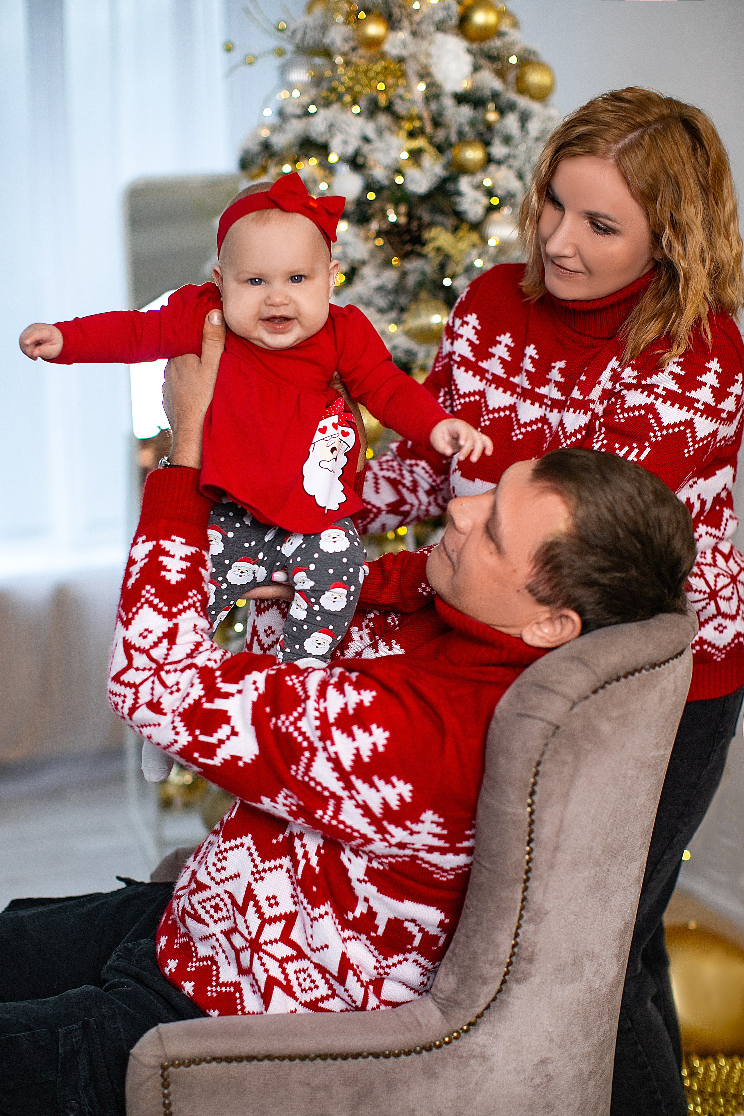 Михаил, Наталья и Машенька. Семейный и детский newborn фотограф в Ростове-на-Дону Наталья Лебедева