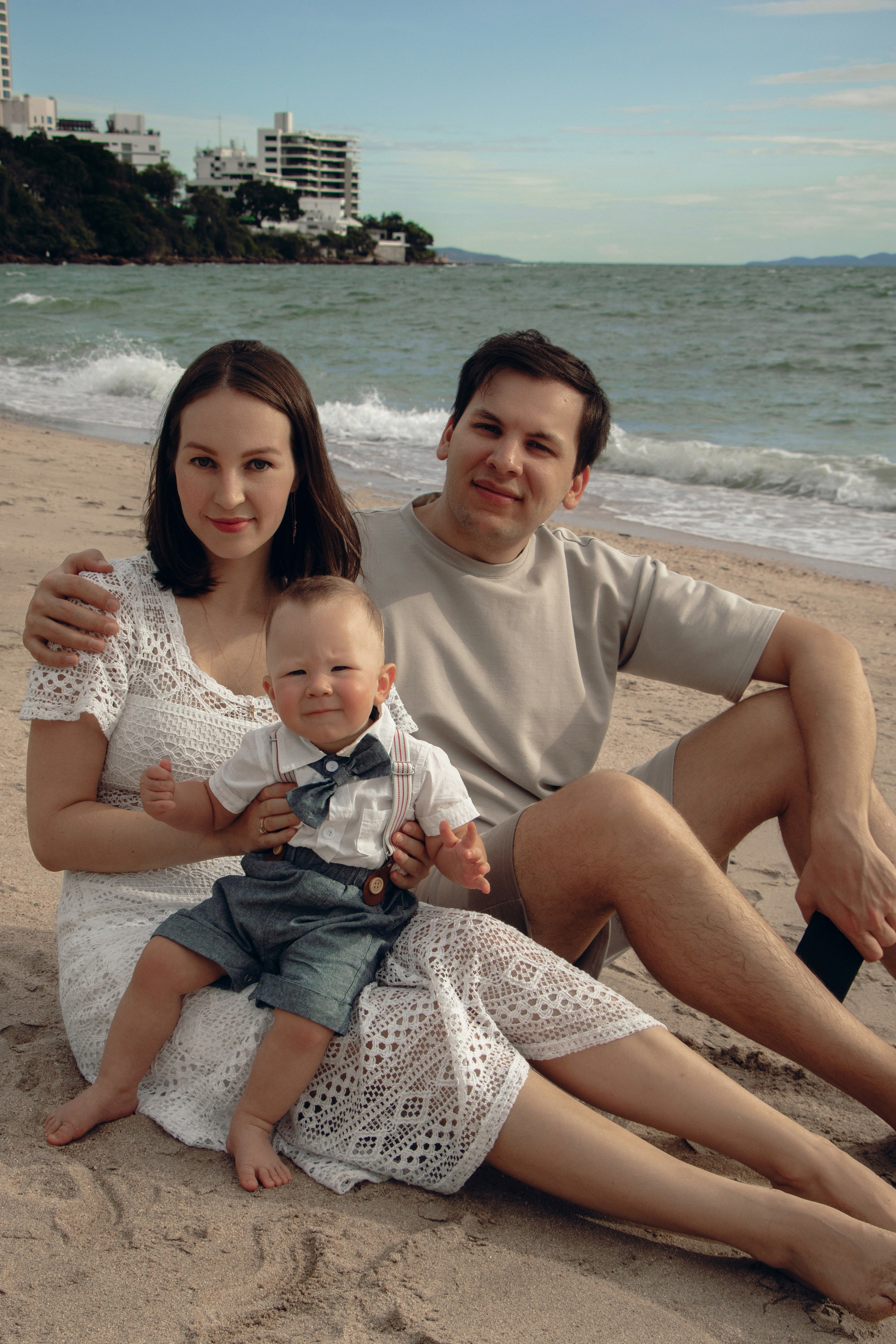 Nadezhda, Aman and Yevgeny. Portrait photographer in Thailand