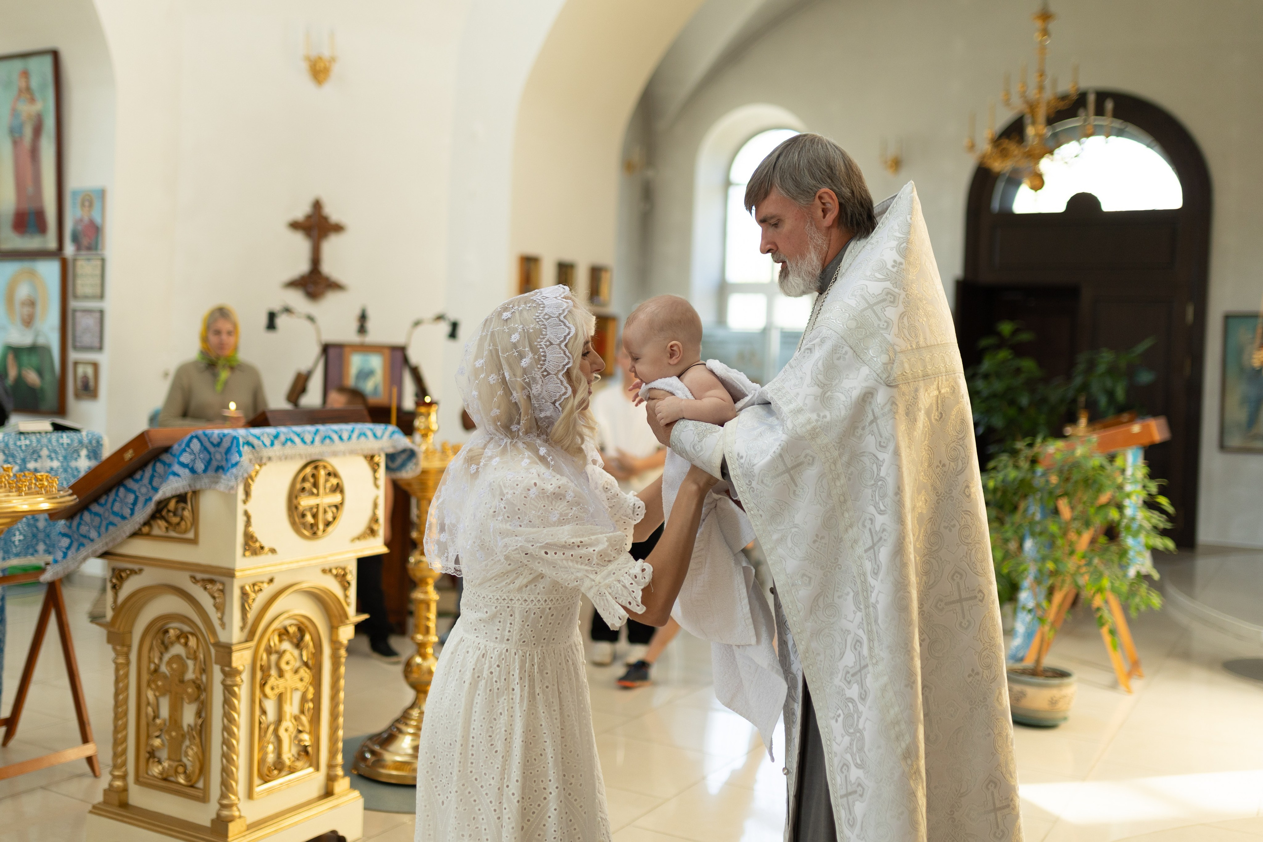 Крещение Артёма (все фото с таинсвта крещения). Фотограф новорожденных. Детский и семейный фотограф Марьяна Юдина