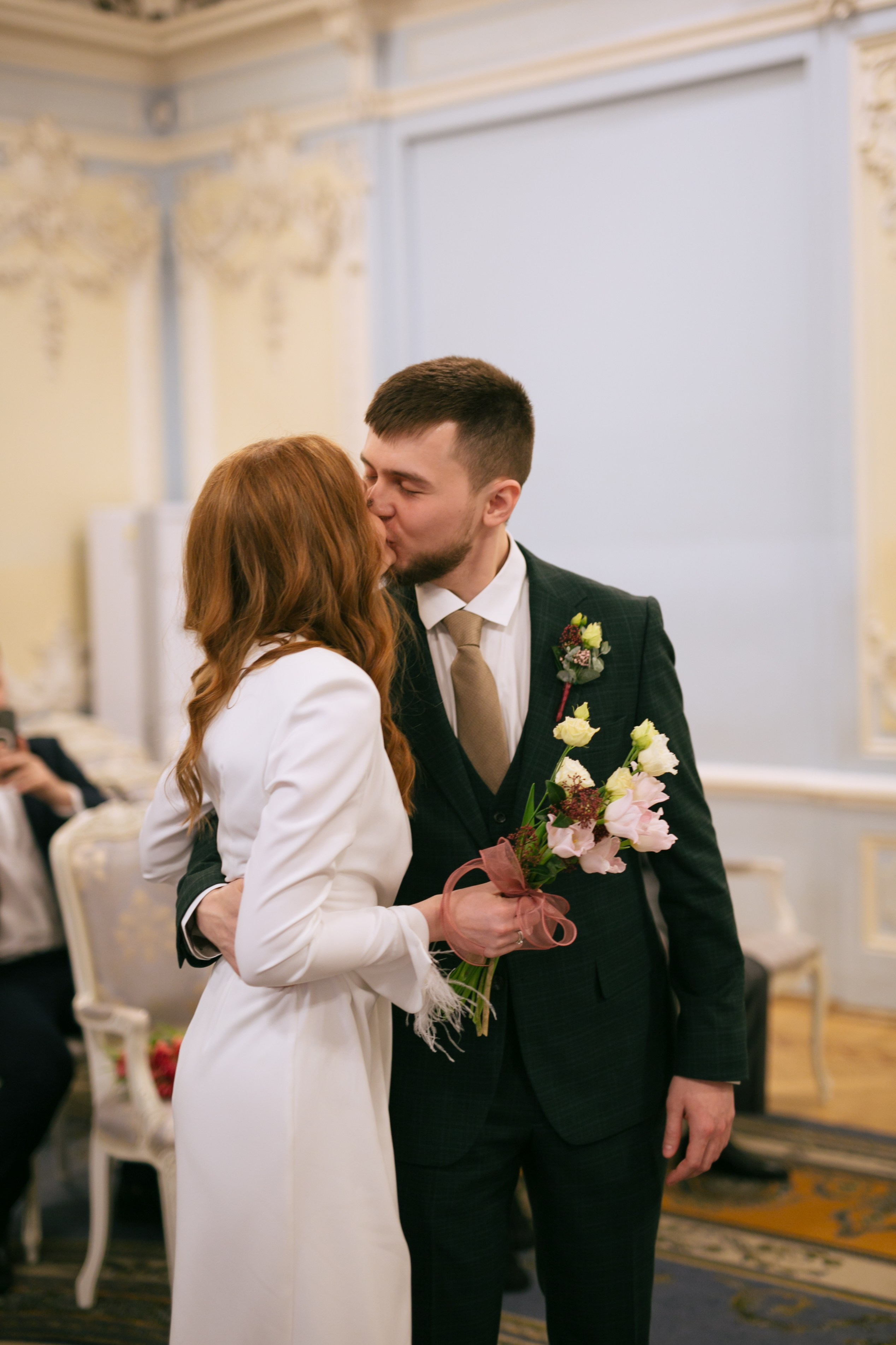 Роспись Анны и Владислава во II Дворце, СПб. Портретный и репортажный фотограф в Санкт-Петербурге Елизавета Я