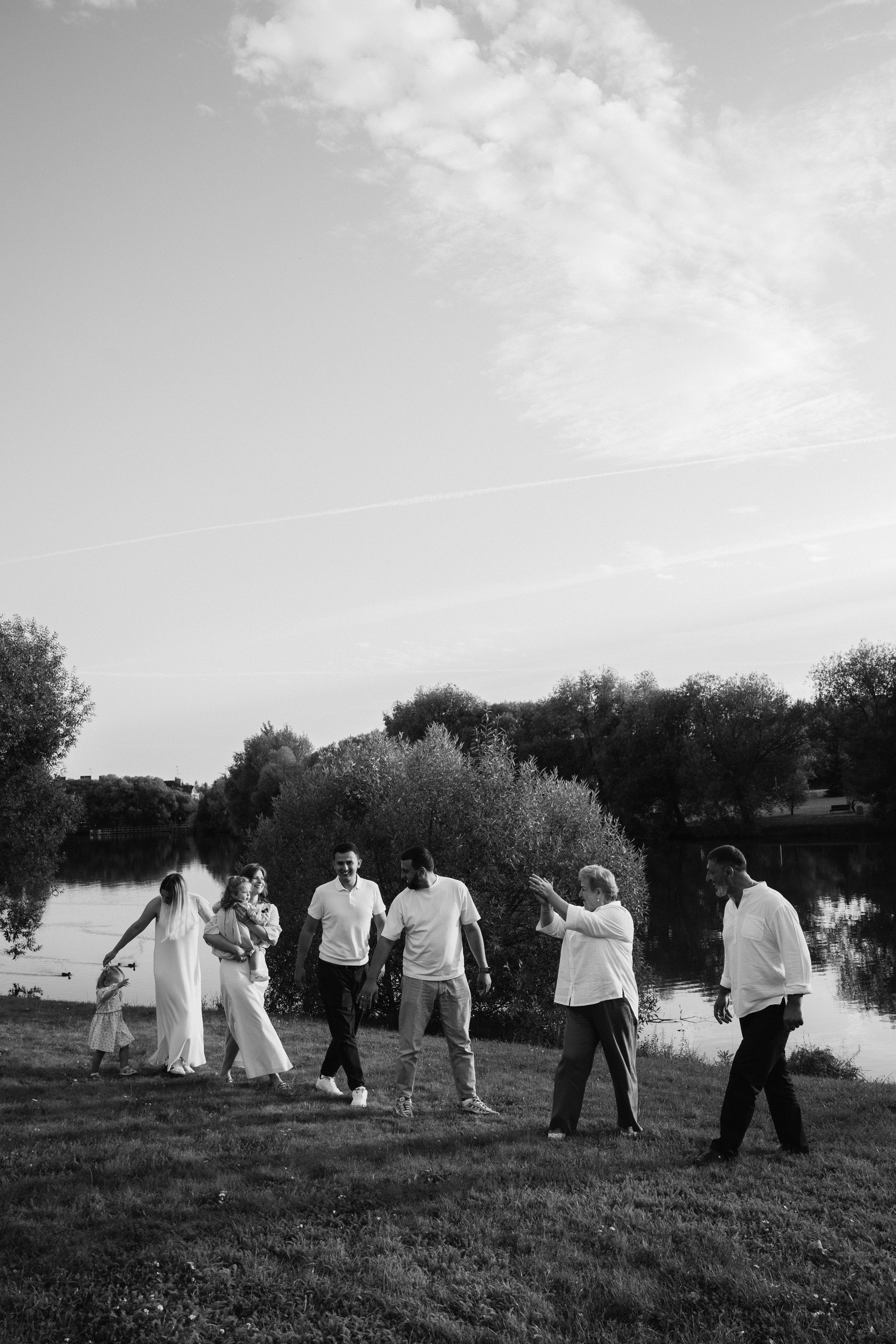 На прогулку все вместе!. Семейный и свадебный фотограф в Москве Вероника Жибинова