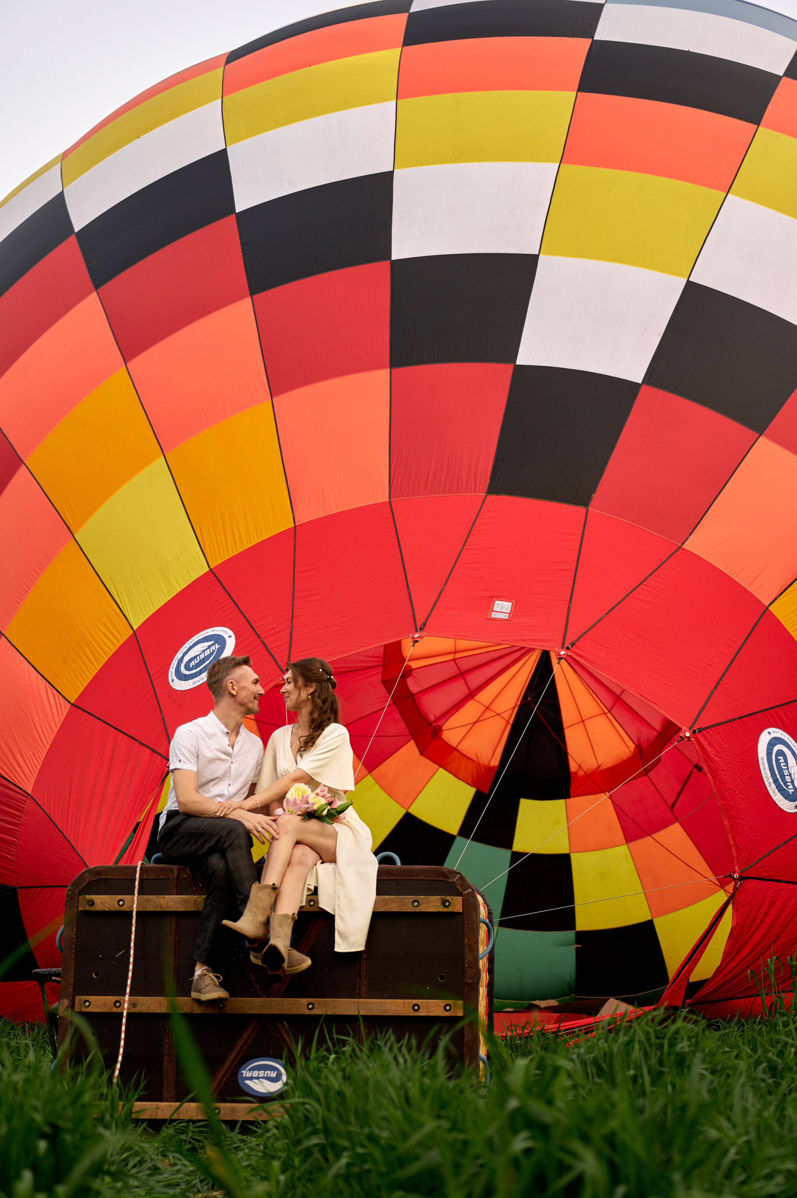Свадьба на воздушном шаре. Фотограф Челябинск — Кирилл Устюжанин