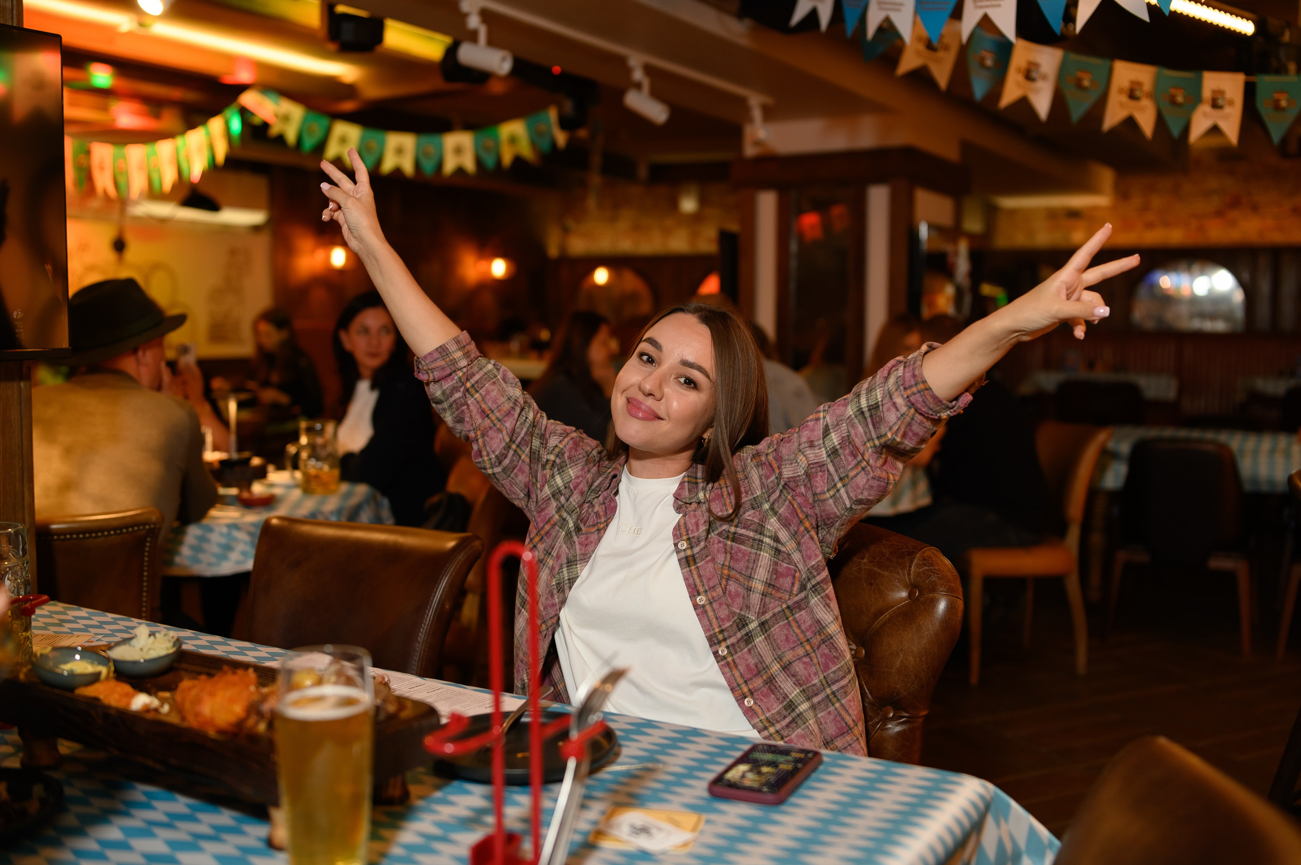 Октоберфест в ресторане Хофбройхаус