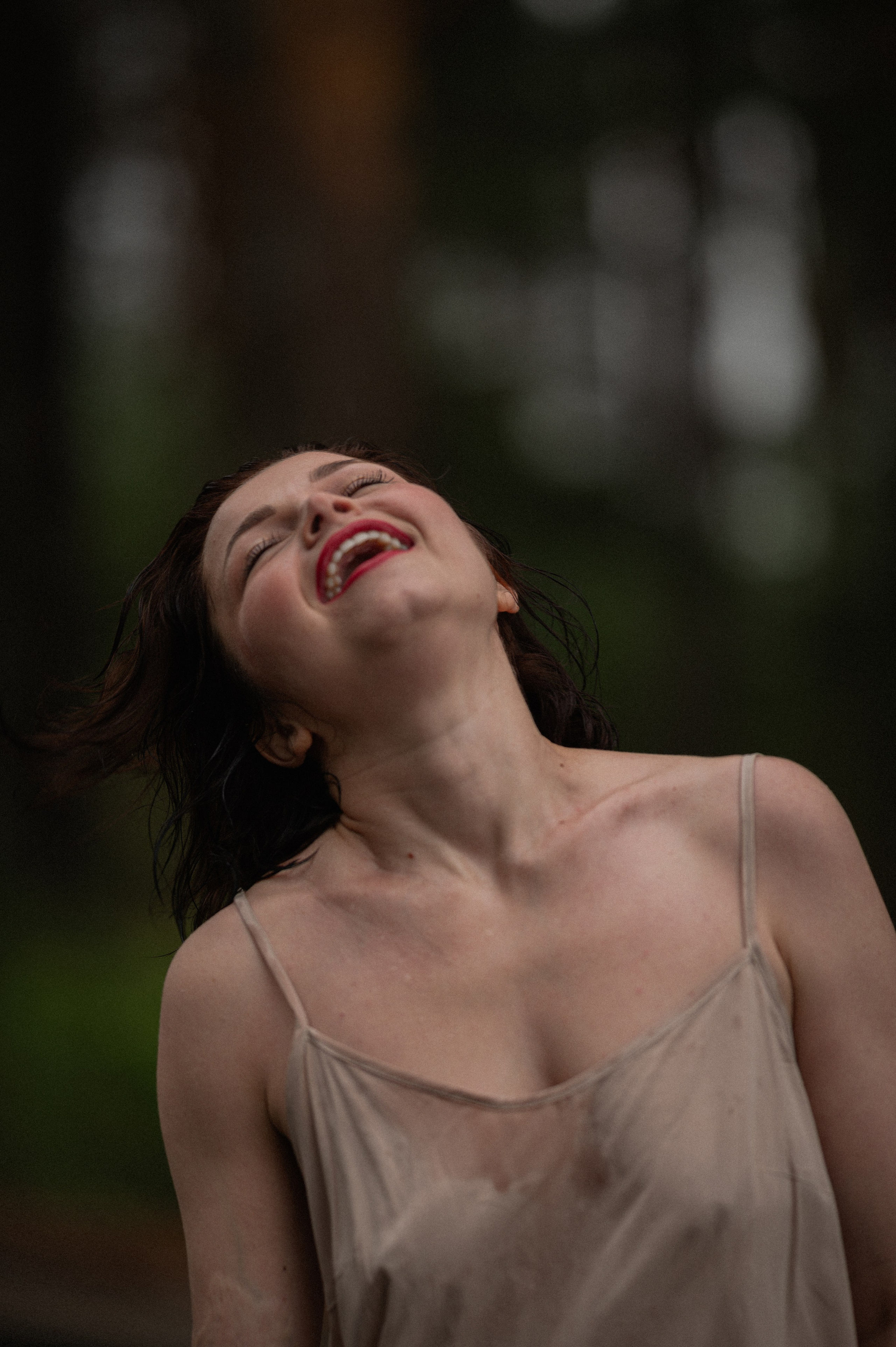 Съемка под дождем. Кристина. Семейный и детский фотограф в Шатках и Арзамасе Александра Магомедова