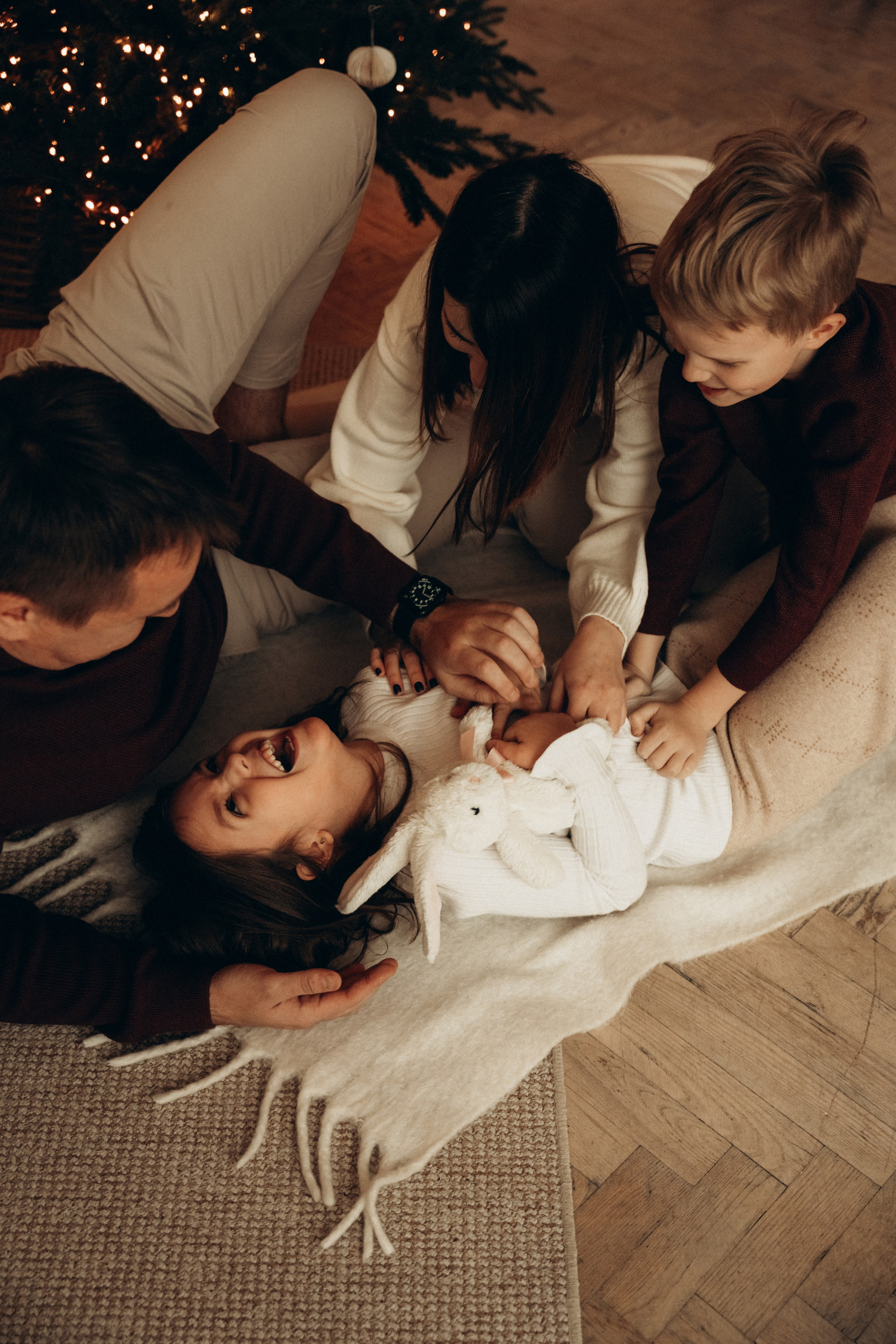 Маша, Дима, Верочка и Артёмка. Фотограф Мария Миллс | Минск