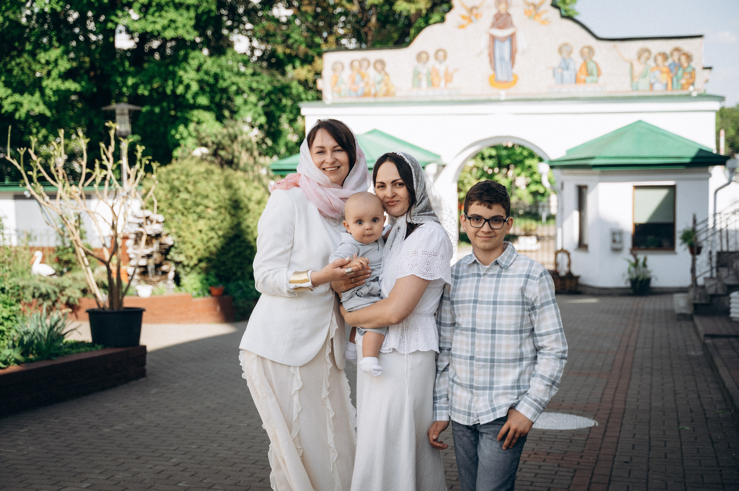 Крещение Мии и Льва. Семейный фотограф в Минске Дарья Дреко