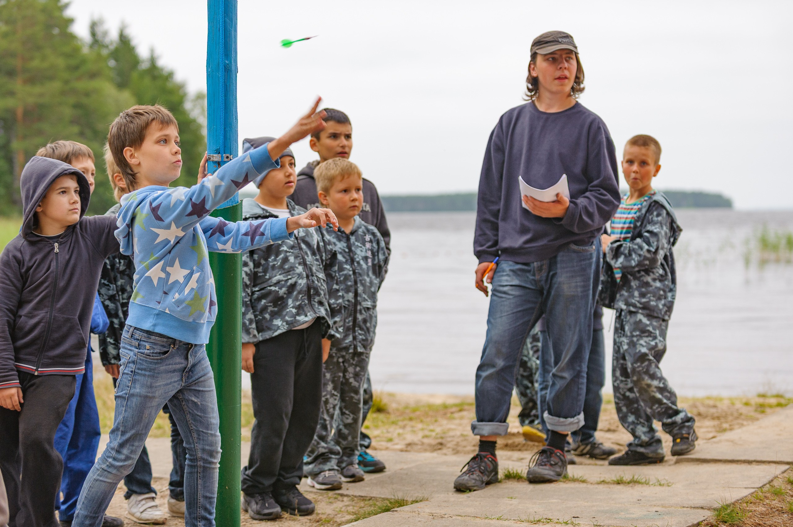 Летние тренировочные сборы Школы Боевых Искусств «МОН» 2013, дартс