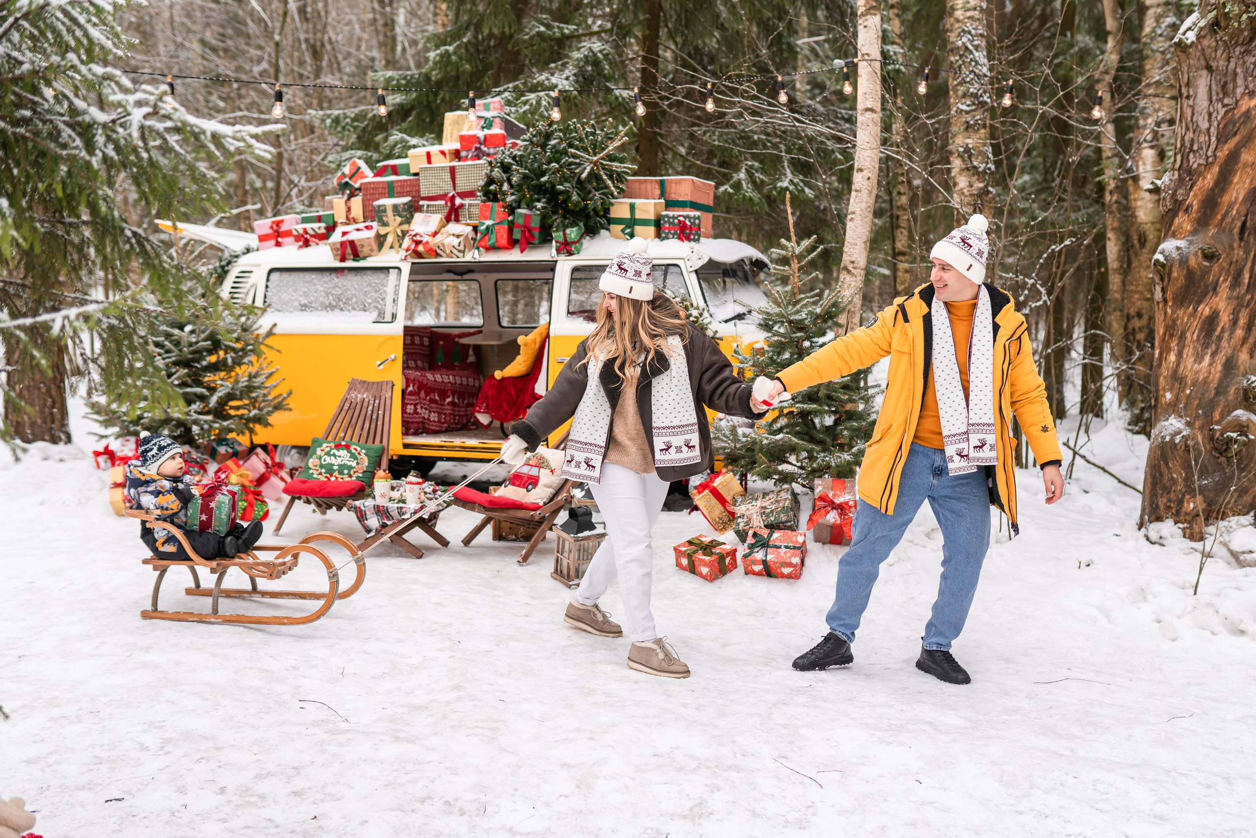 Новый год 2025-2026. Семейный и детский фотограф Долгопрудный, Мария Кухтарова