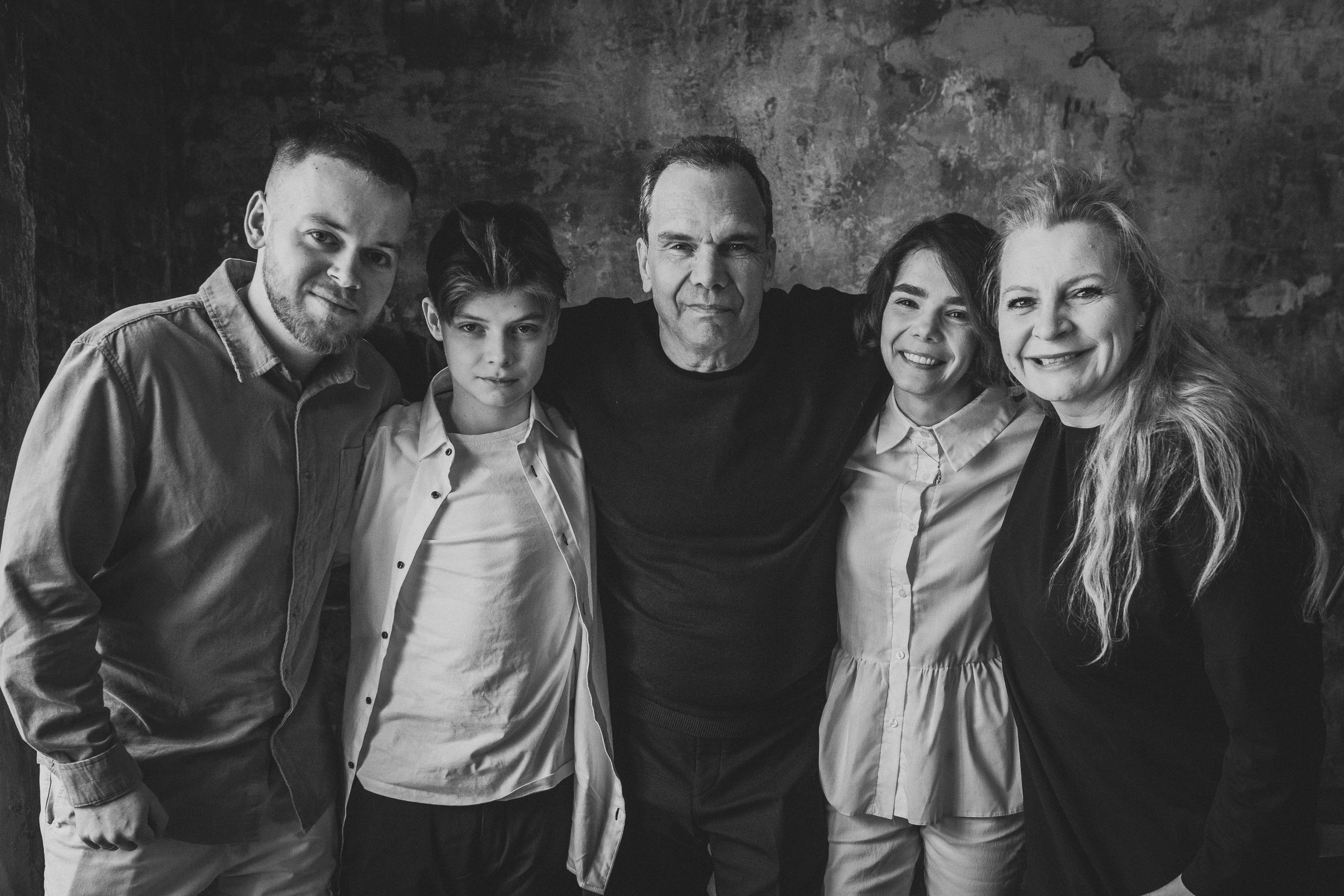 Большая семья на Рождество. Семейный и школьный фотограф в Москве Анна Ткач