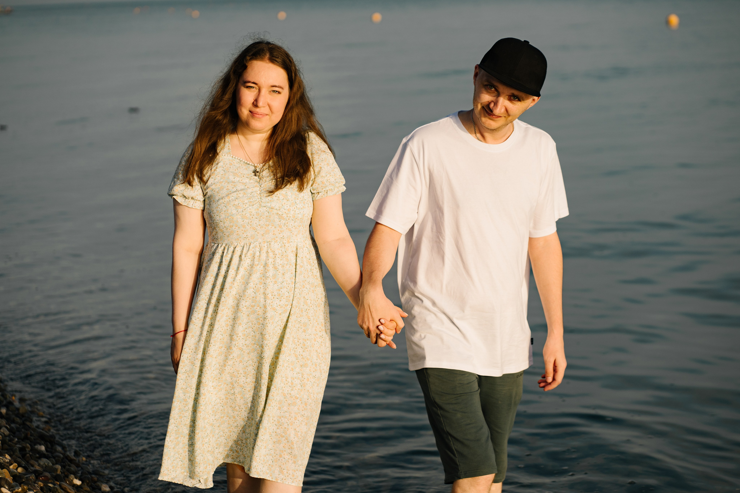 Семейная фотосессия на море. Фотограф в Сочи Тиунова Маргарита и Тиунов Евгений