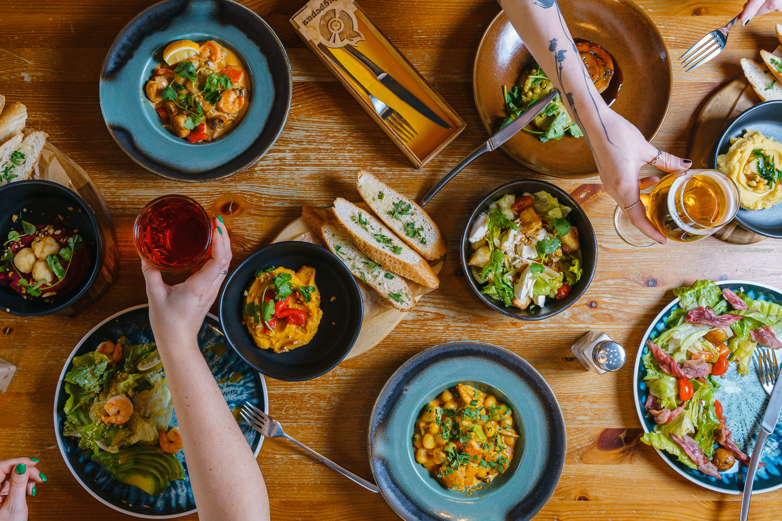 Рестораны. Фотограф Арина Жирякова