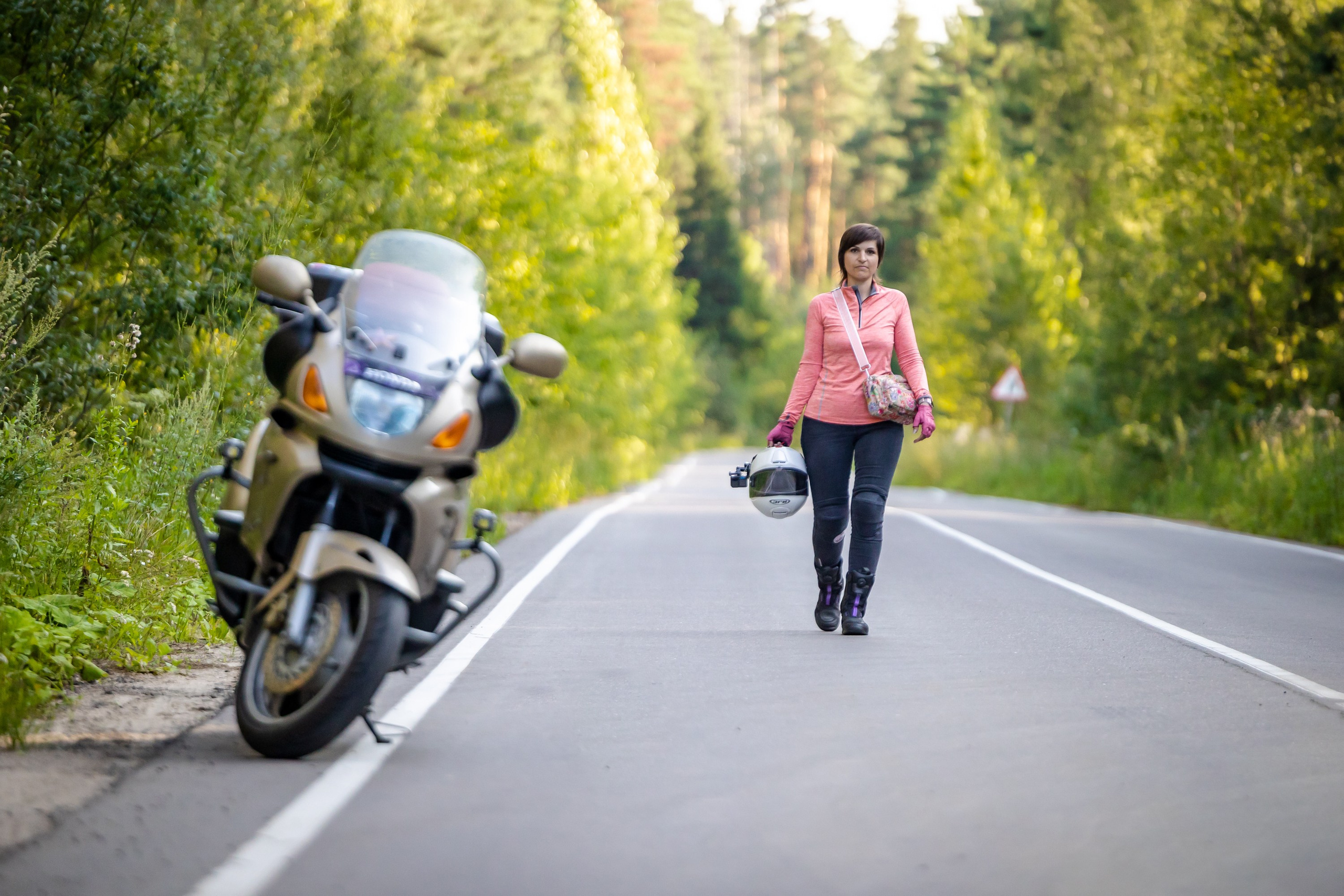 Татьяна. Фотосет в дороге. Фотограф Владимир Охрименко