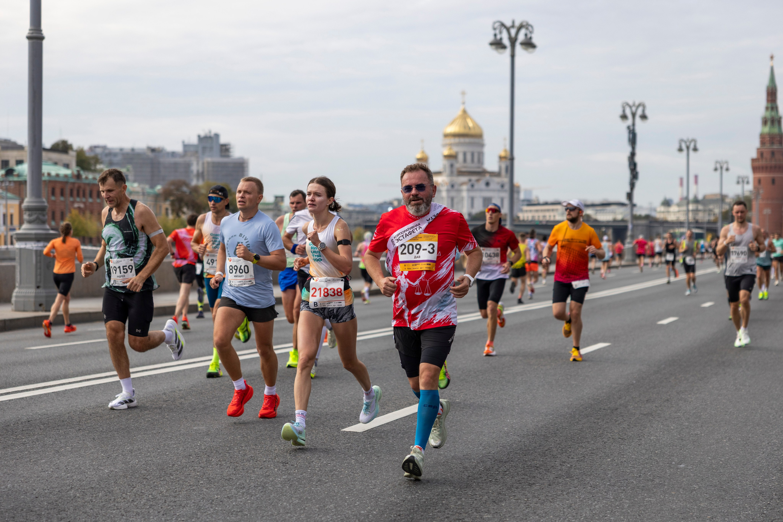 42,2 Московский марафон, 27.09.26. Фотограф Сергей Ловкий