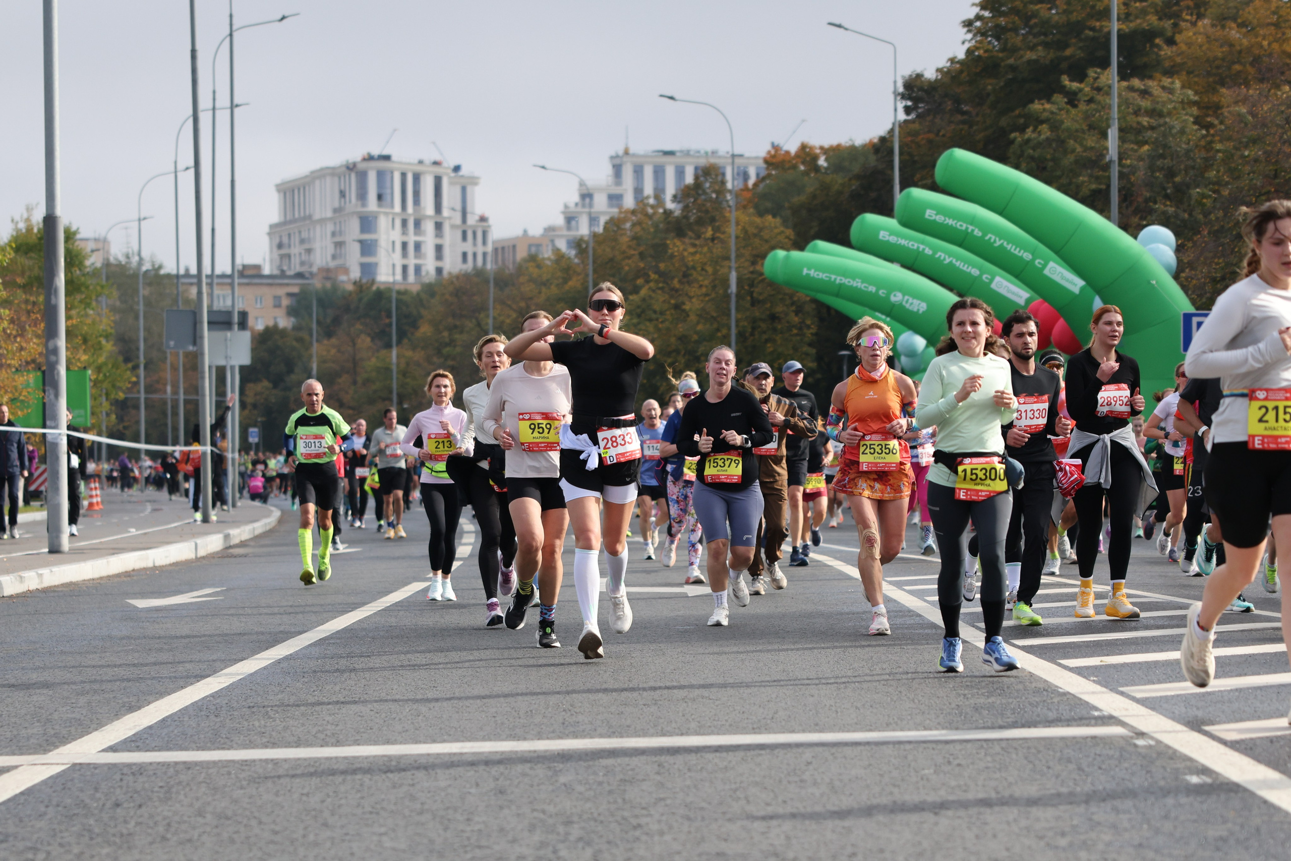 10 км Московский марафон, 26.09.26. Фотограф Сергей Ловкий