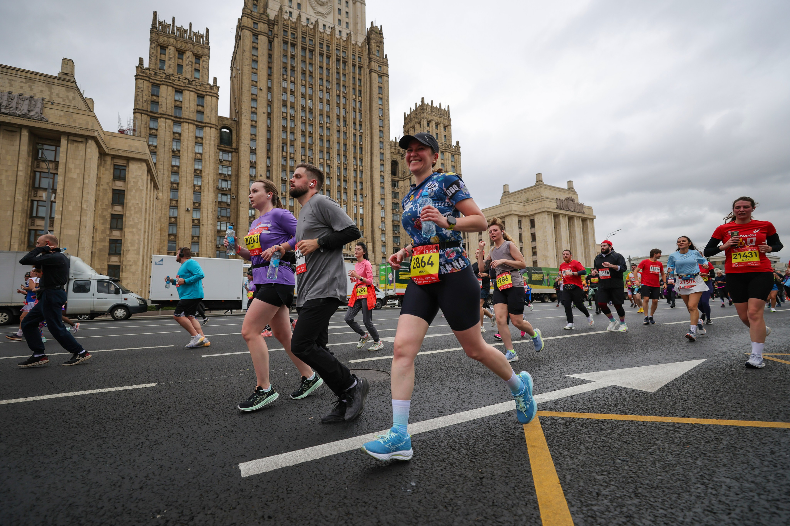 Московский Марафон, 20 и 21.09.25. Фотограф Сергей Ловкий