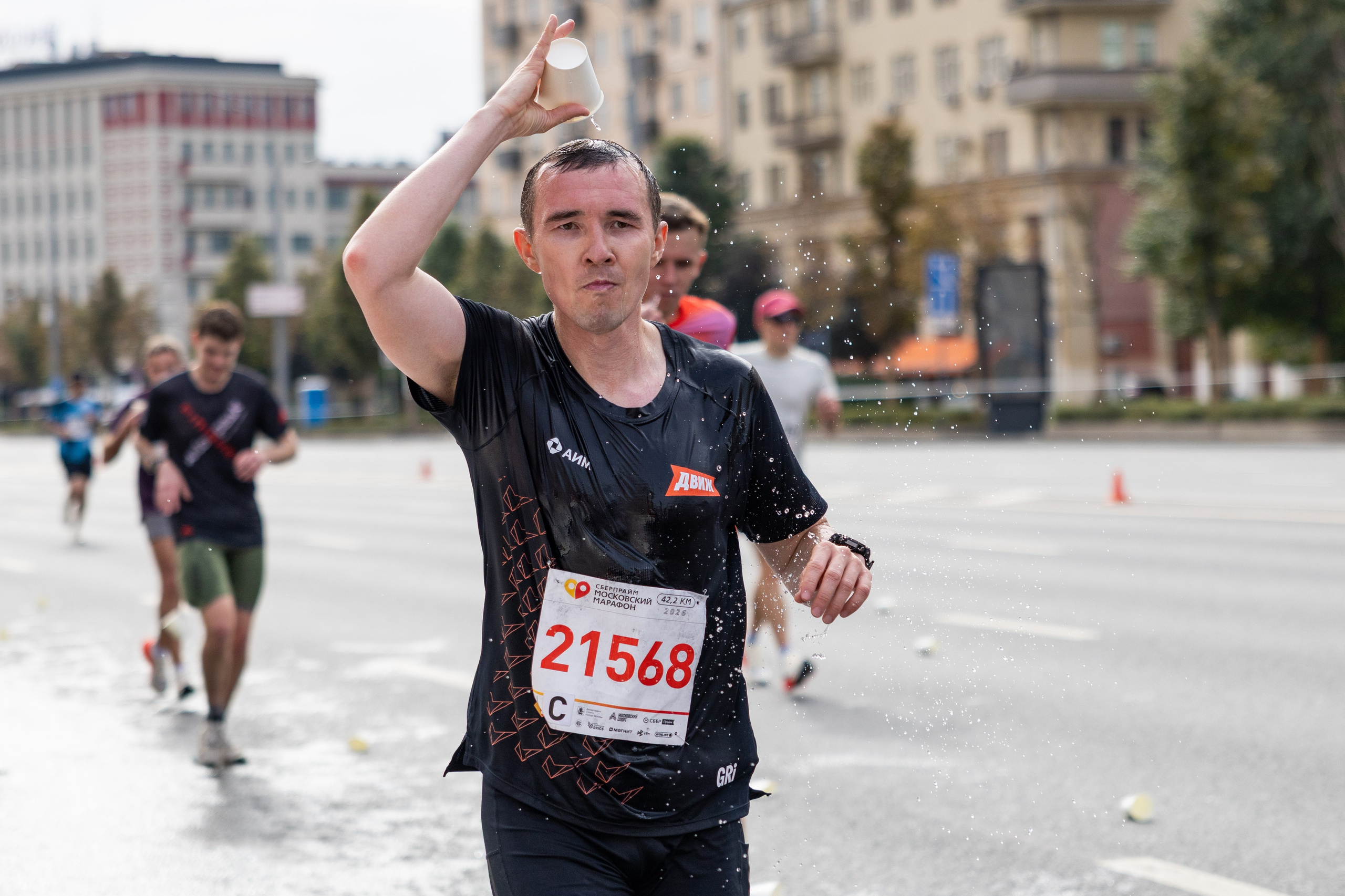 42,2 Московский марафон, 27.09.26. Фотограф Сергей Ловкий