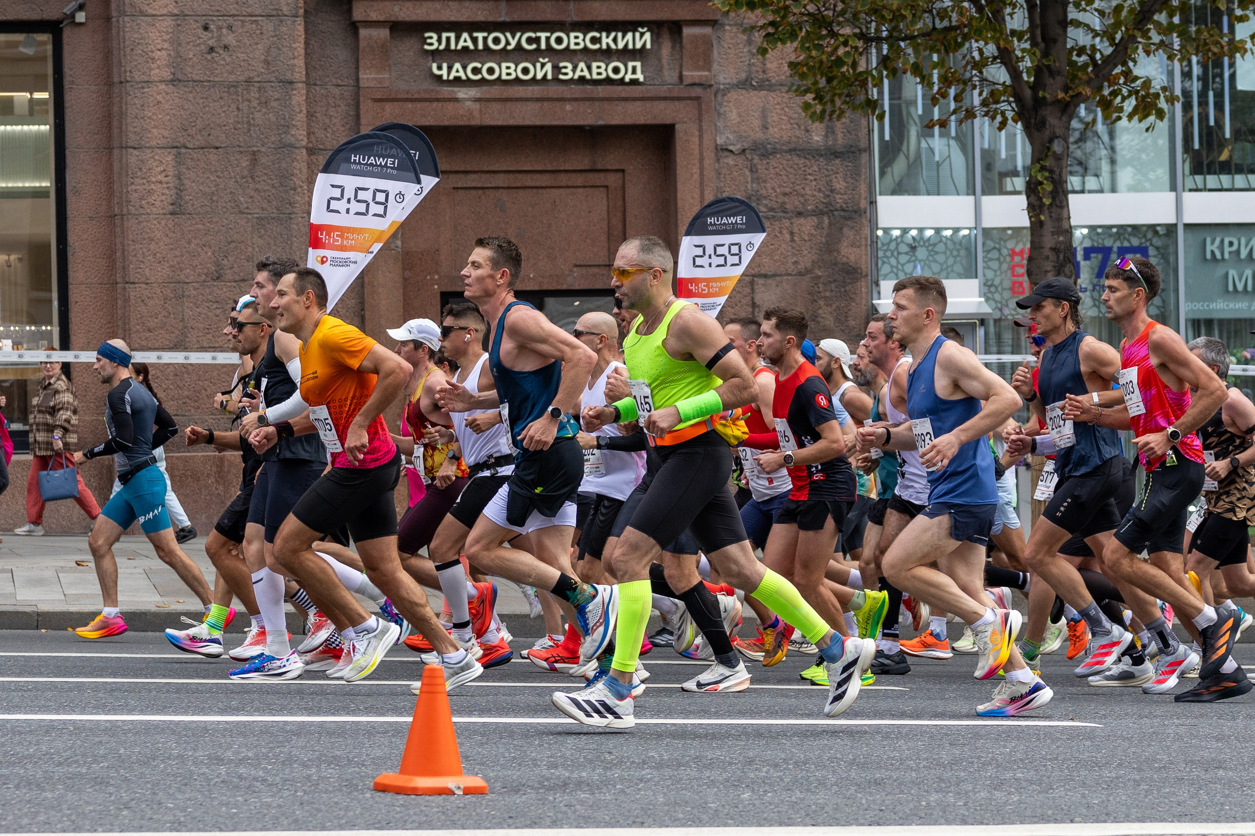 42,2 Московский марафон, 27.09.26. Фотограф Сергей Ловкий