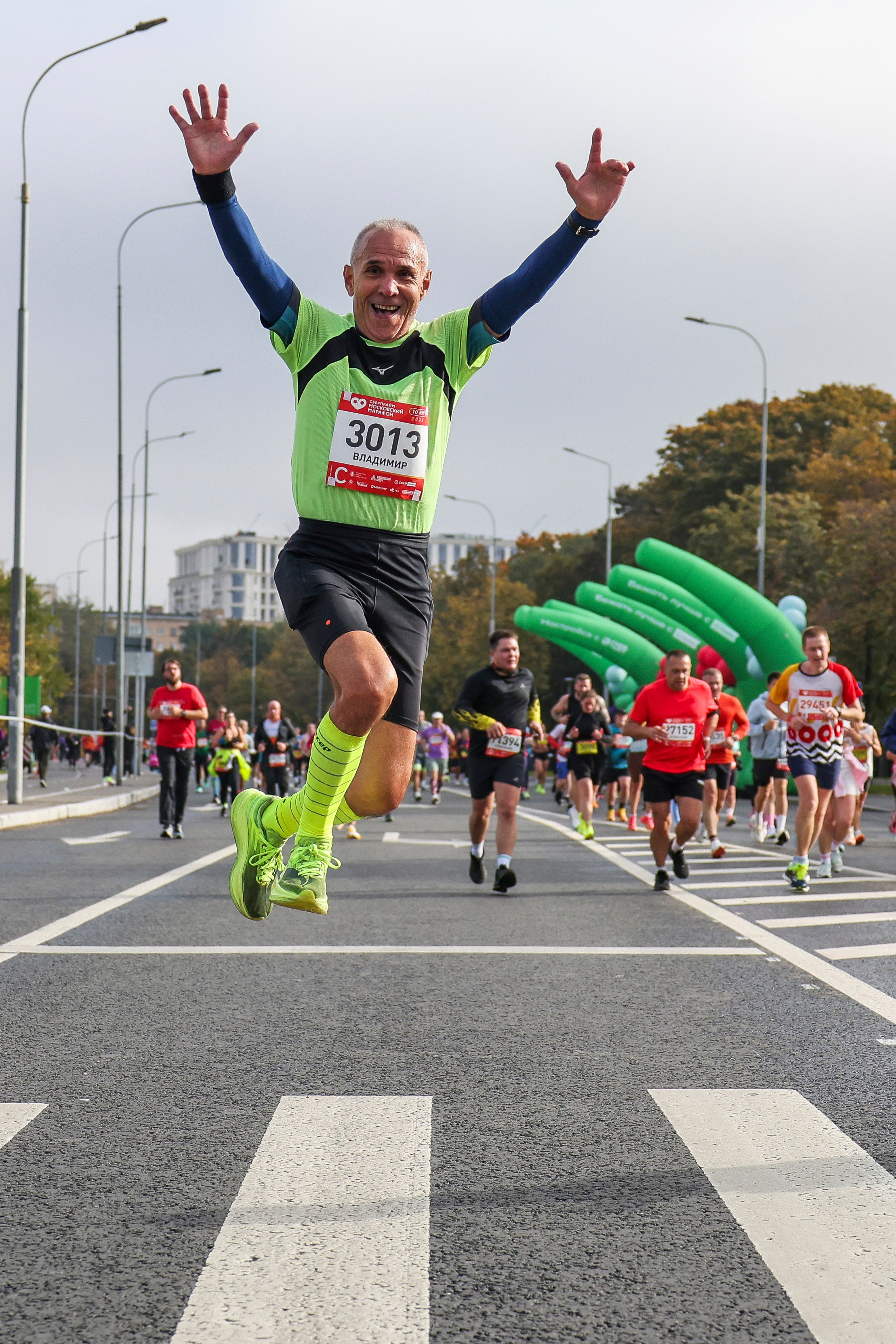 10 км Московский марафон, 26.09.26. Фотограф Сергей Ловкий