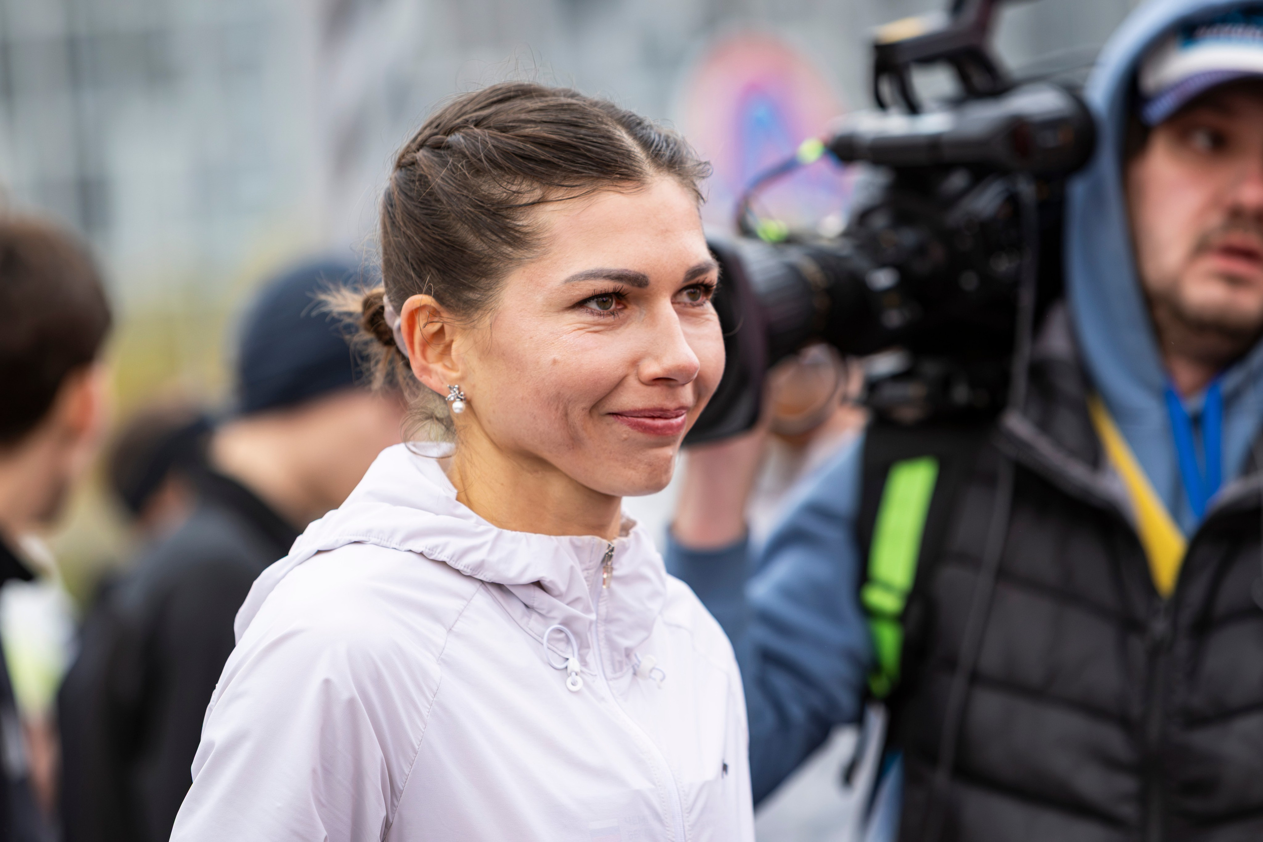 Чемпионат России, 10 км на шоссе. Фотограф Сергей Ловкий