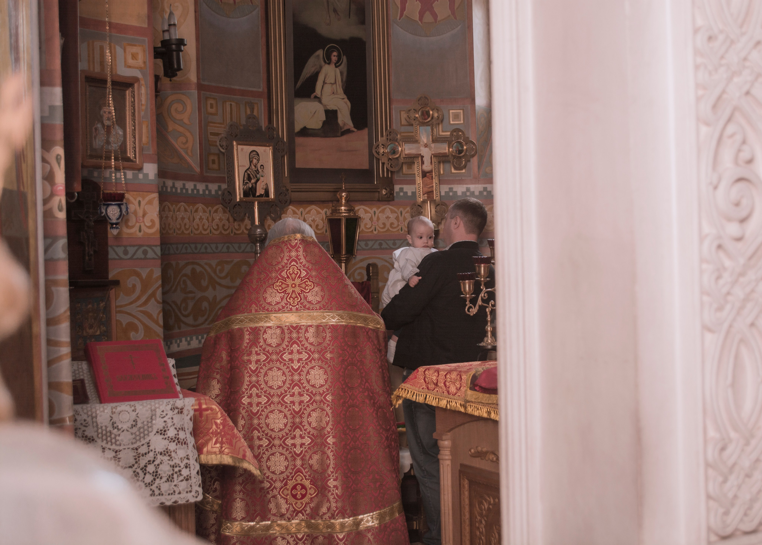 Крещение Никиты в храме Михаила Тверского г. Тверь. Фотограф Евгений Егоров