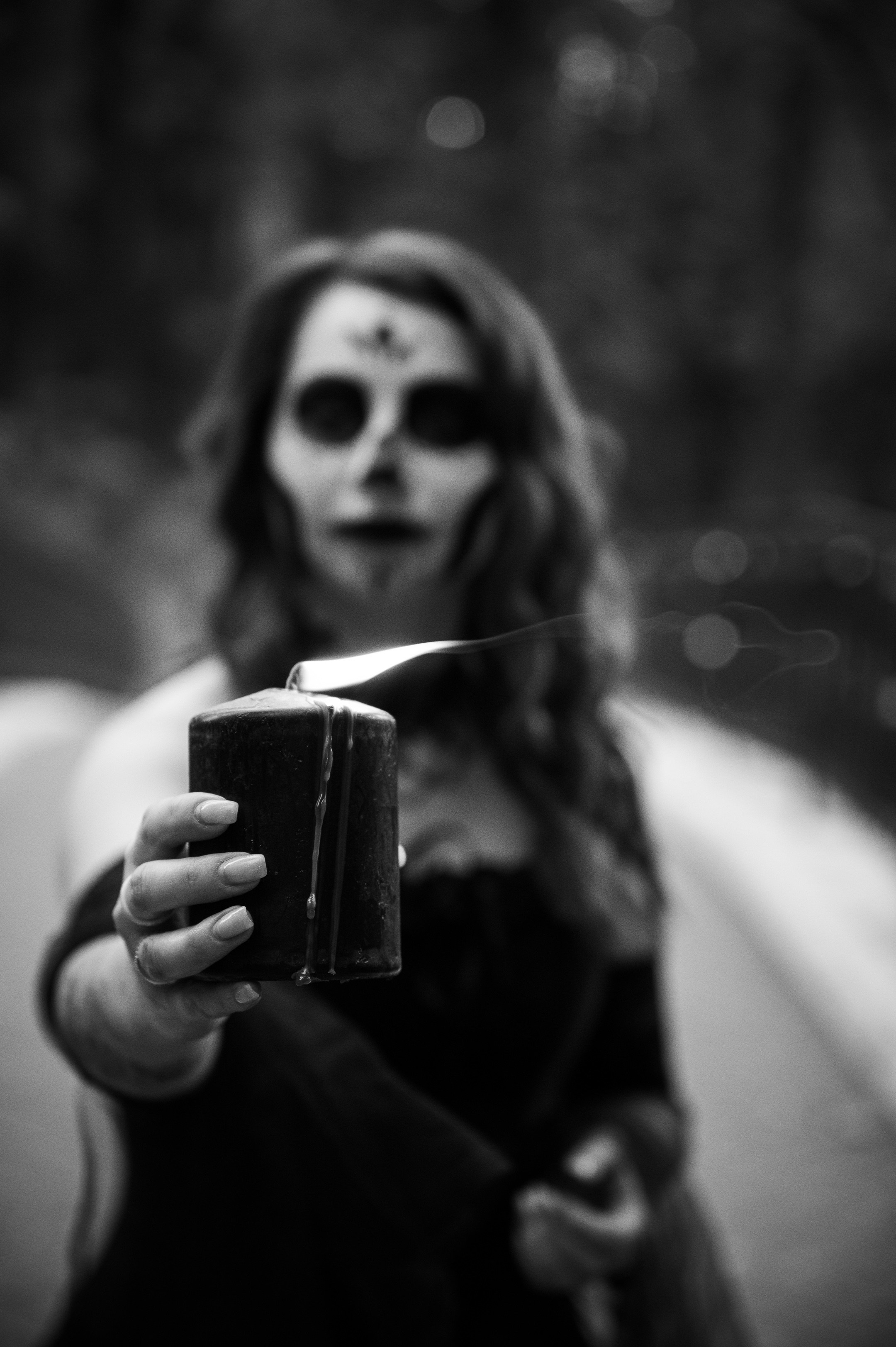 Halloween (Roman and Natalia). Photographer in Moscow Anna Chistiakova