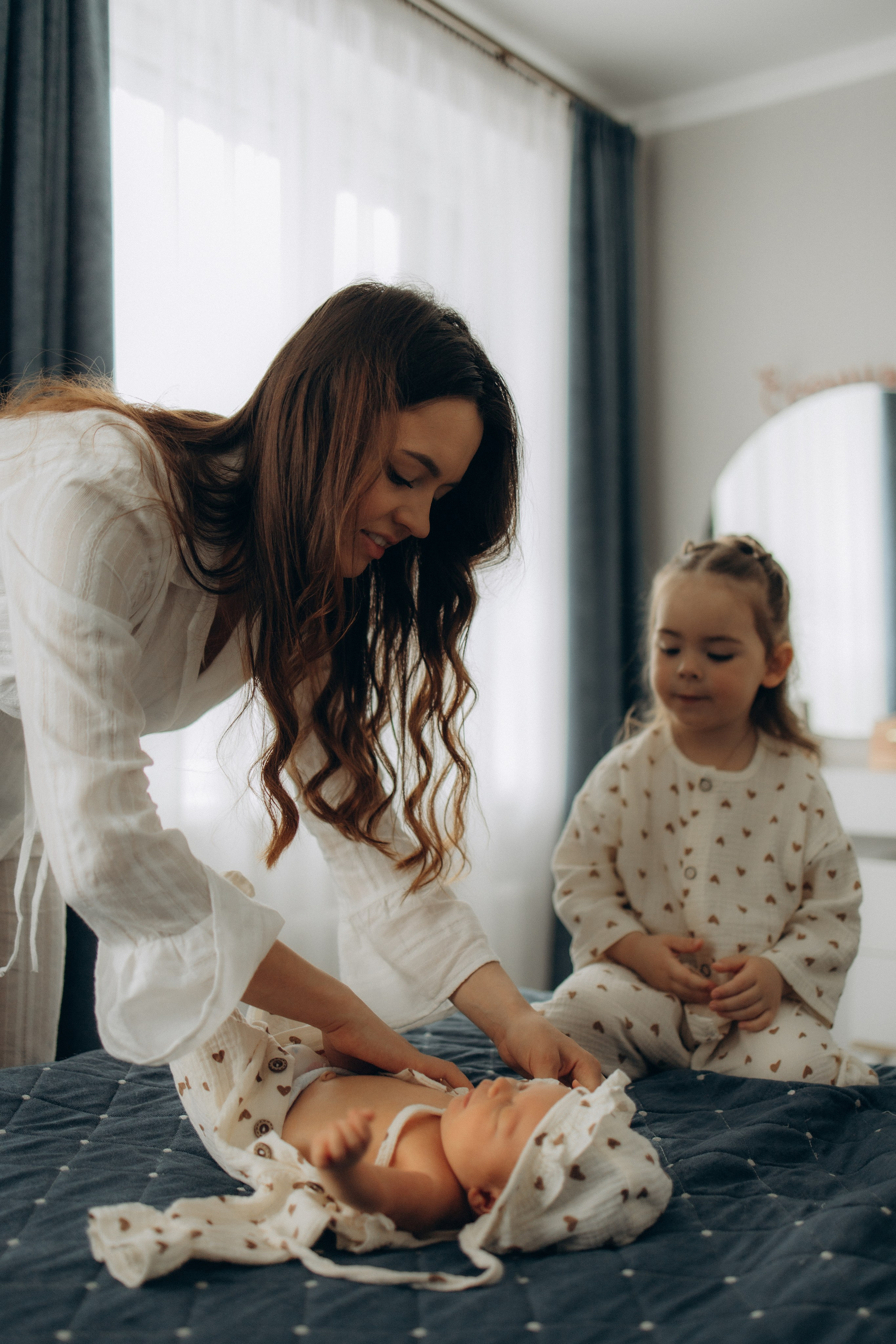 Маленькая кроха Есения. Семейный фотограф в Москве Анастасия Шалда