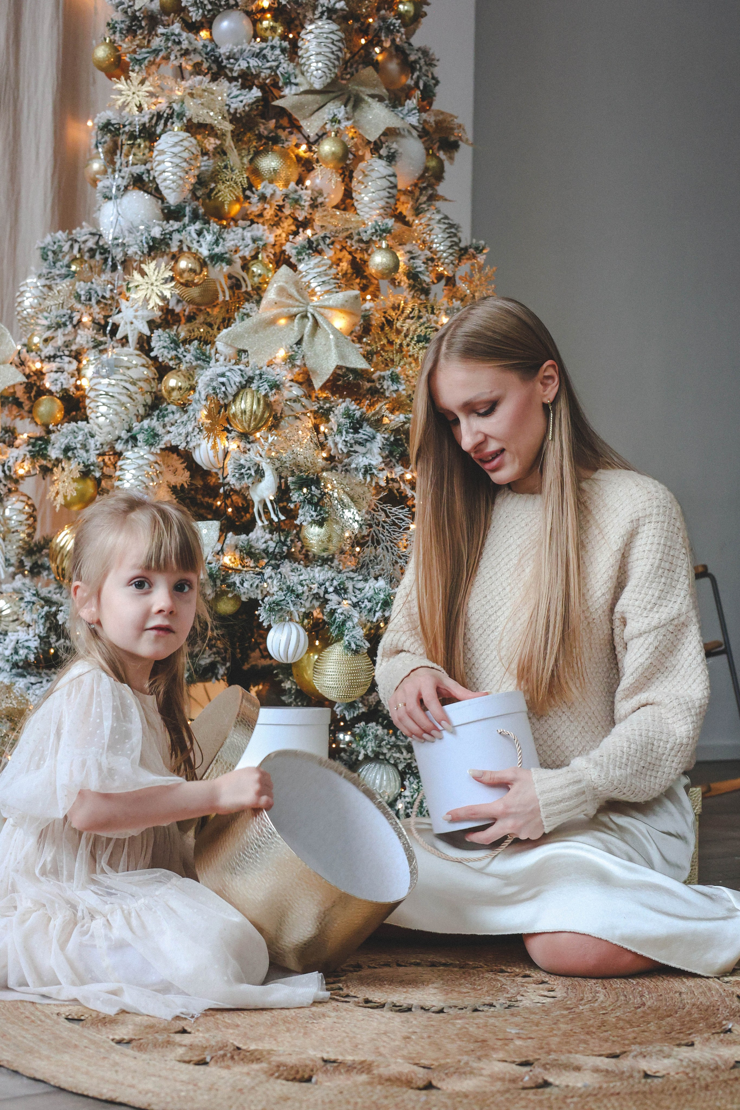 Новогодняя история «Кира и ее семья». Фотограф в Москве Анастасия Калинина