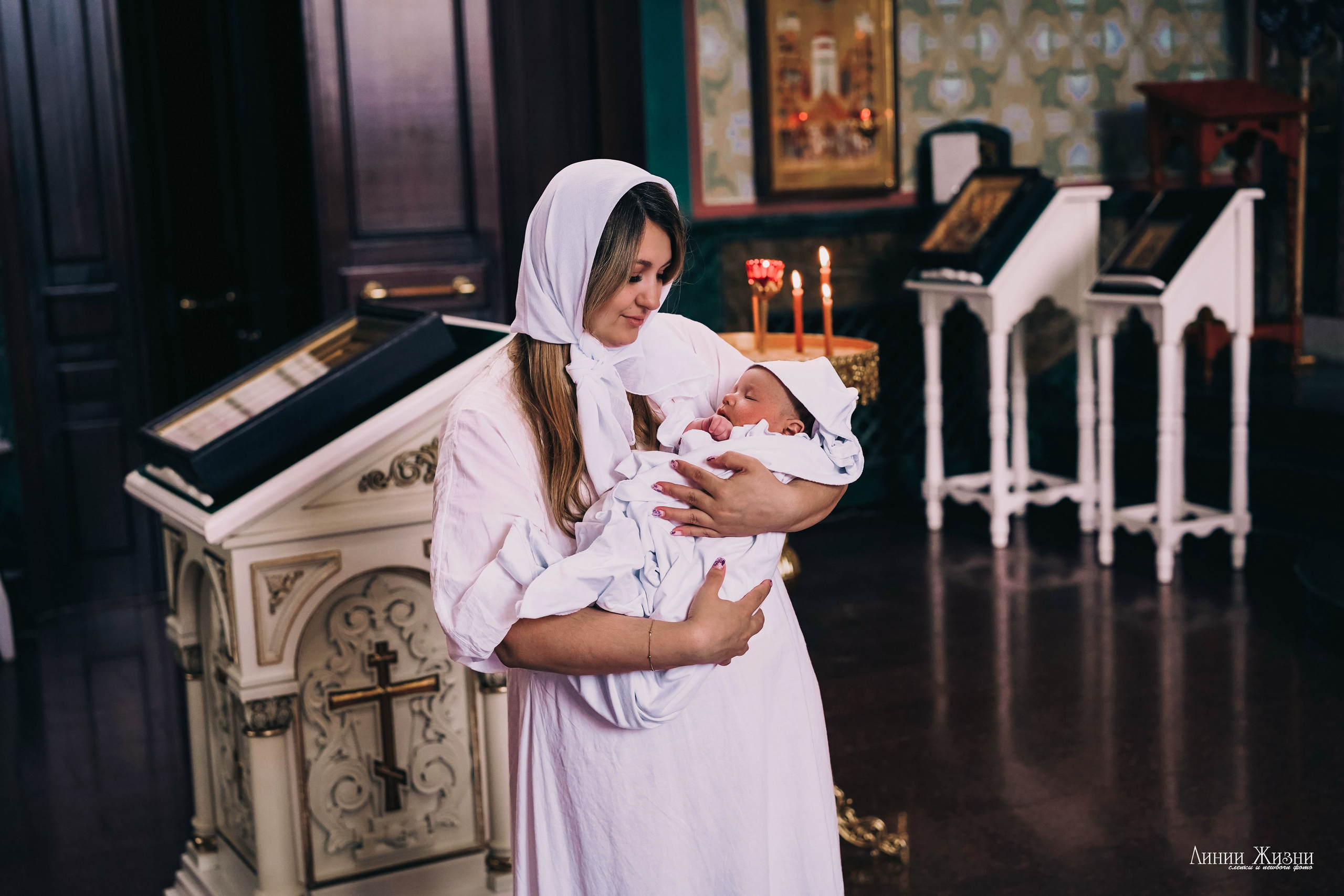 ТАИНСТВО КРЕЩЕНИЯ. Фотограф новорожденных в Нижнем Новгороде Сергеева Оксана