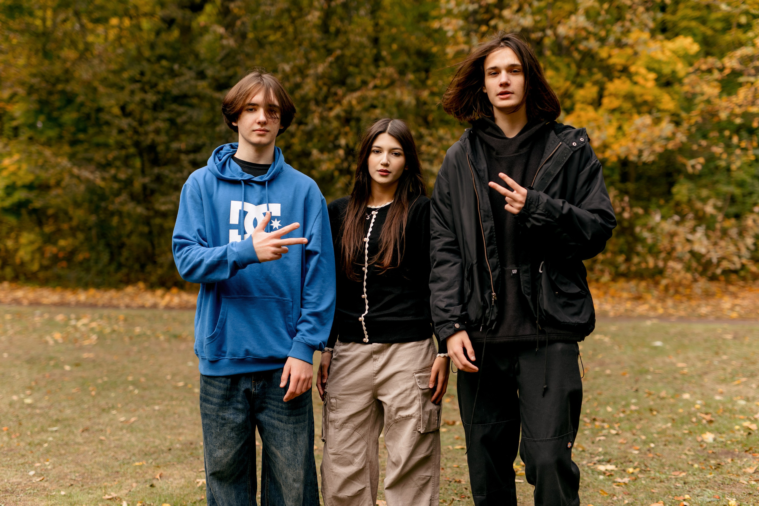 11 класс осенью в роще. Свадебный и семейный фотограф в Туле и области Маша Костина