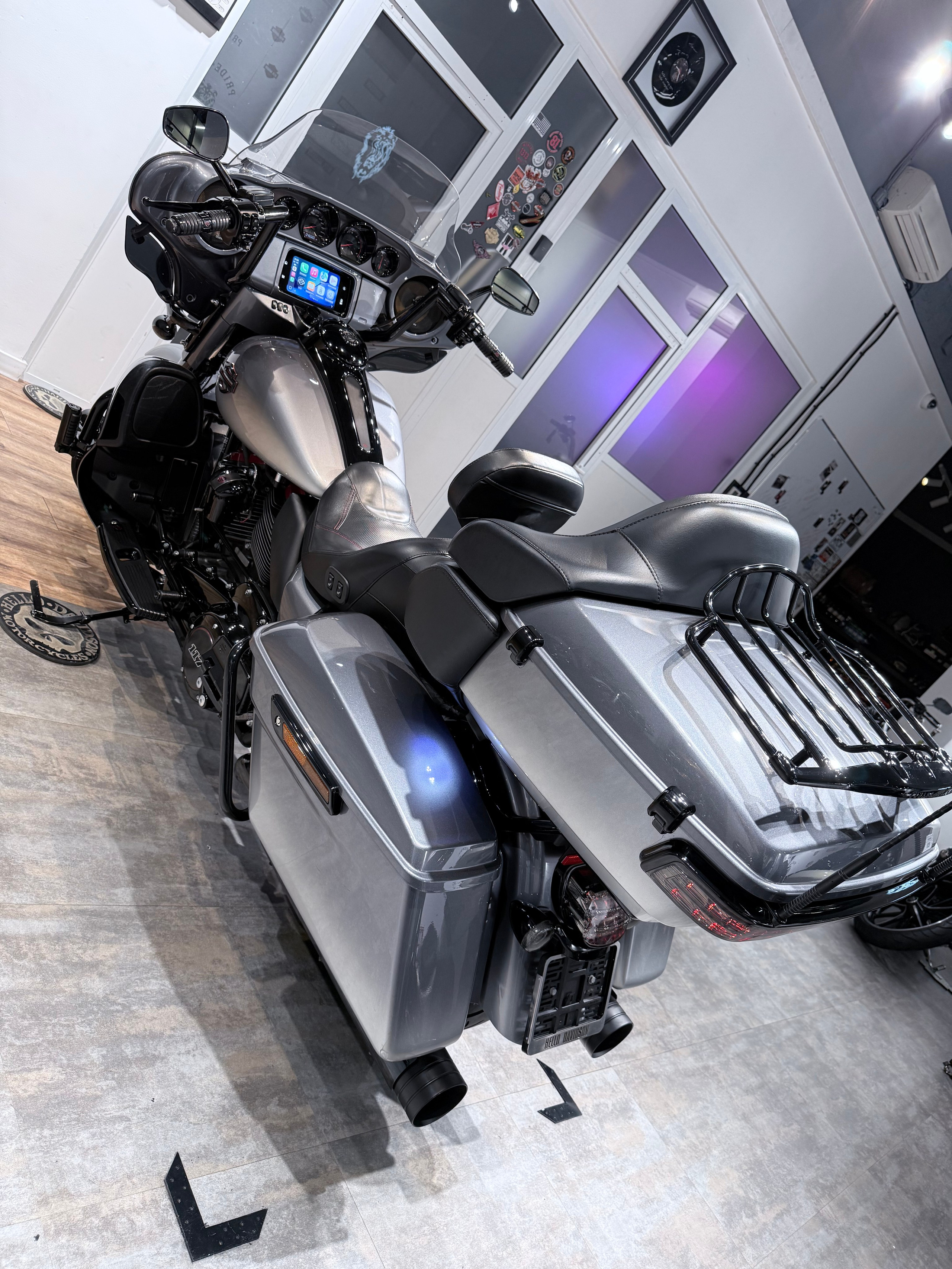 2019 CVO Electra Glide Limited 117 (Nardo Gray). Hello Davidson, Москва. Только хорошие мотоциклы…