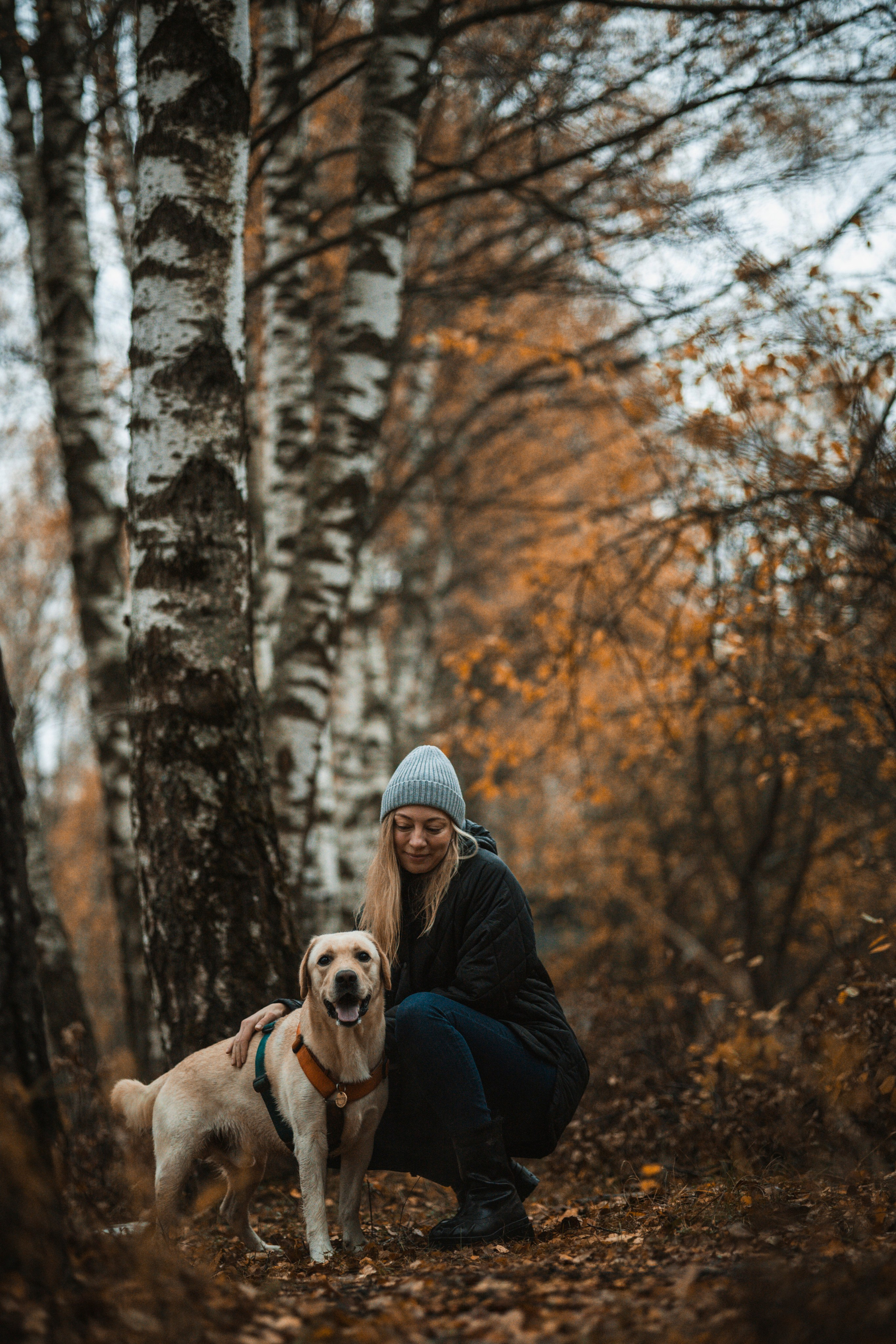Съемка с собакой. Анастасия Белаш
