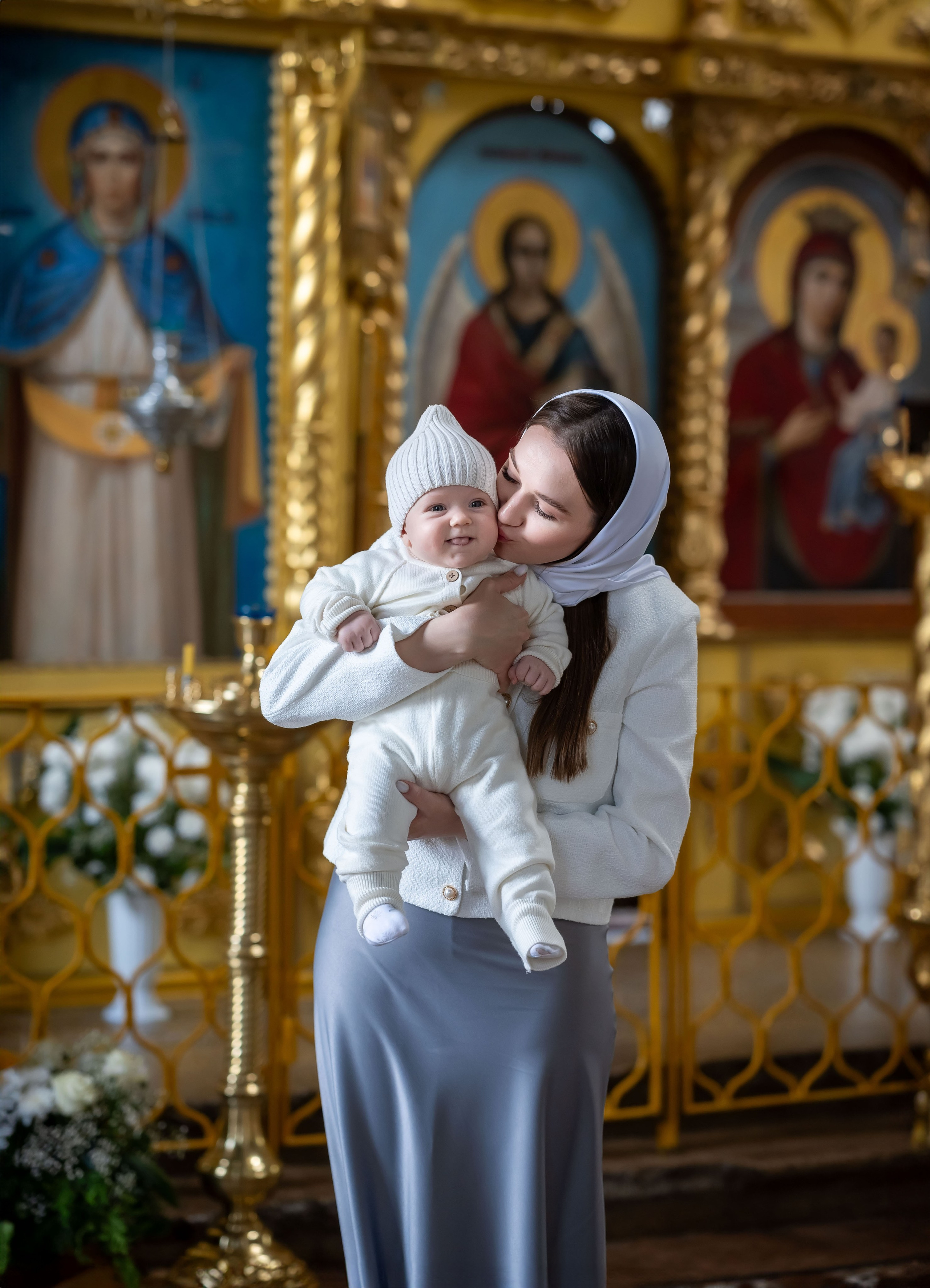 Крещение Тимофея. Семейный фотограф в г. Воскресенск Наталия Молева