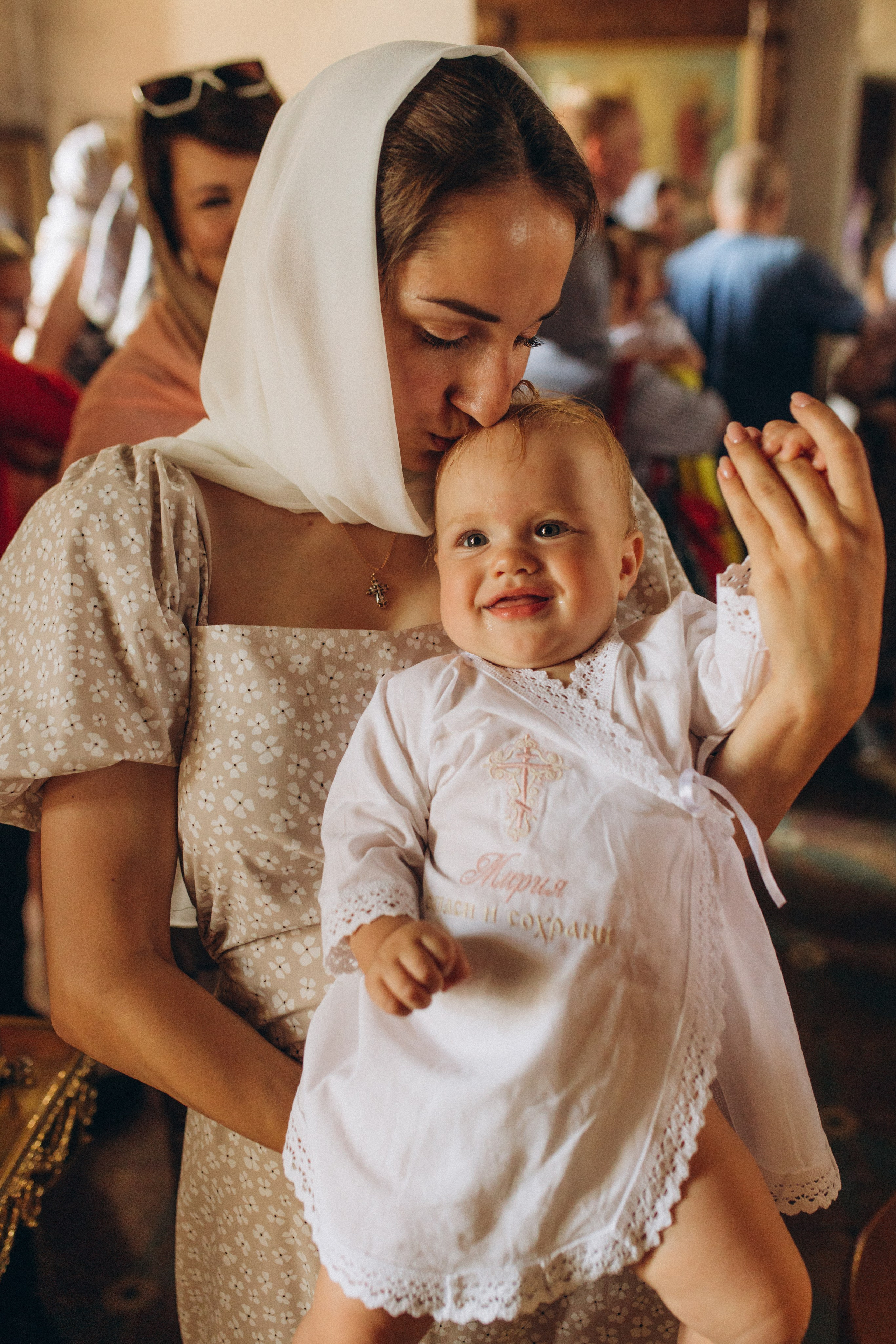 Крещение Марии. Семейный фотограф в Обнинске