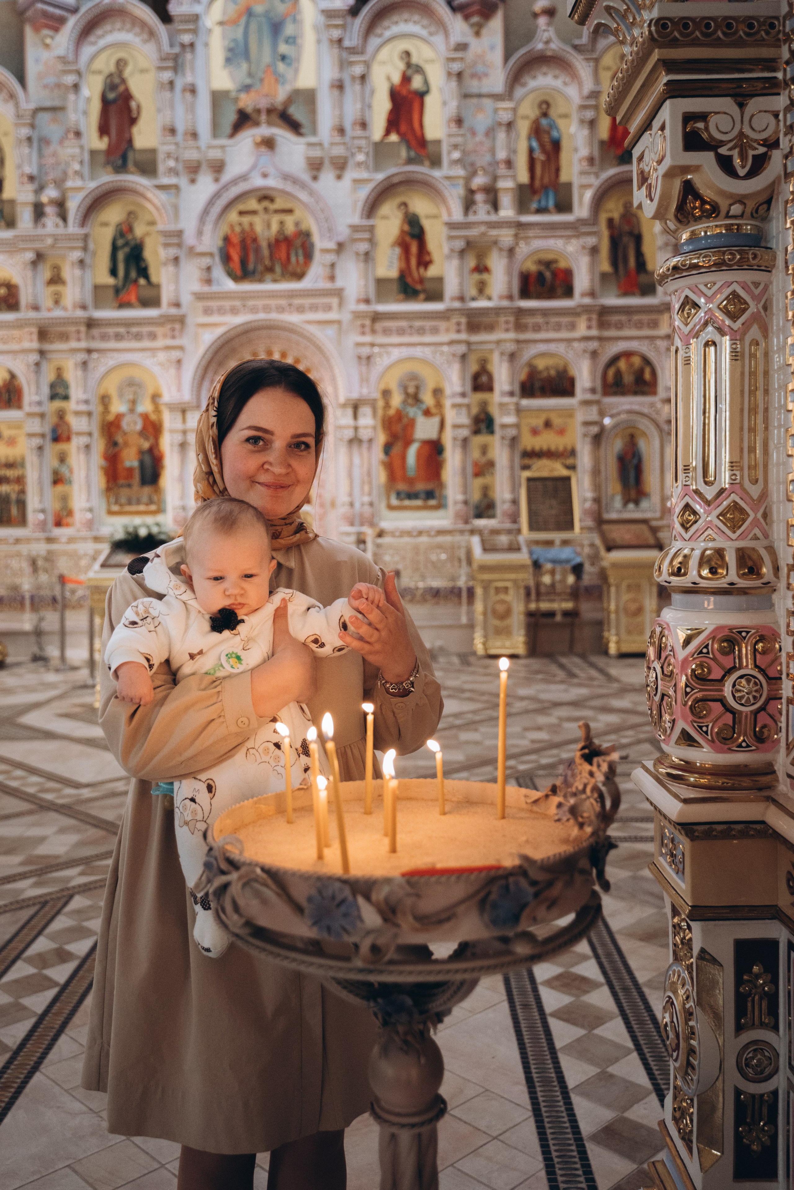 Крещение Кирилла (Храм всех святых). Семейный фотограф в Минске Дарья Дреко