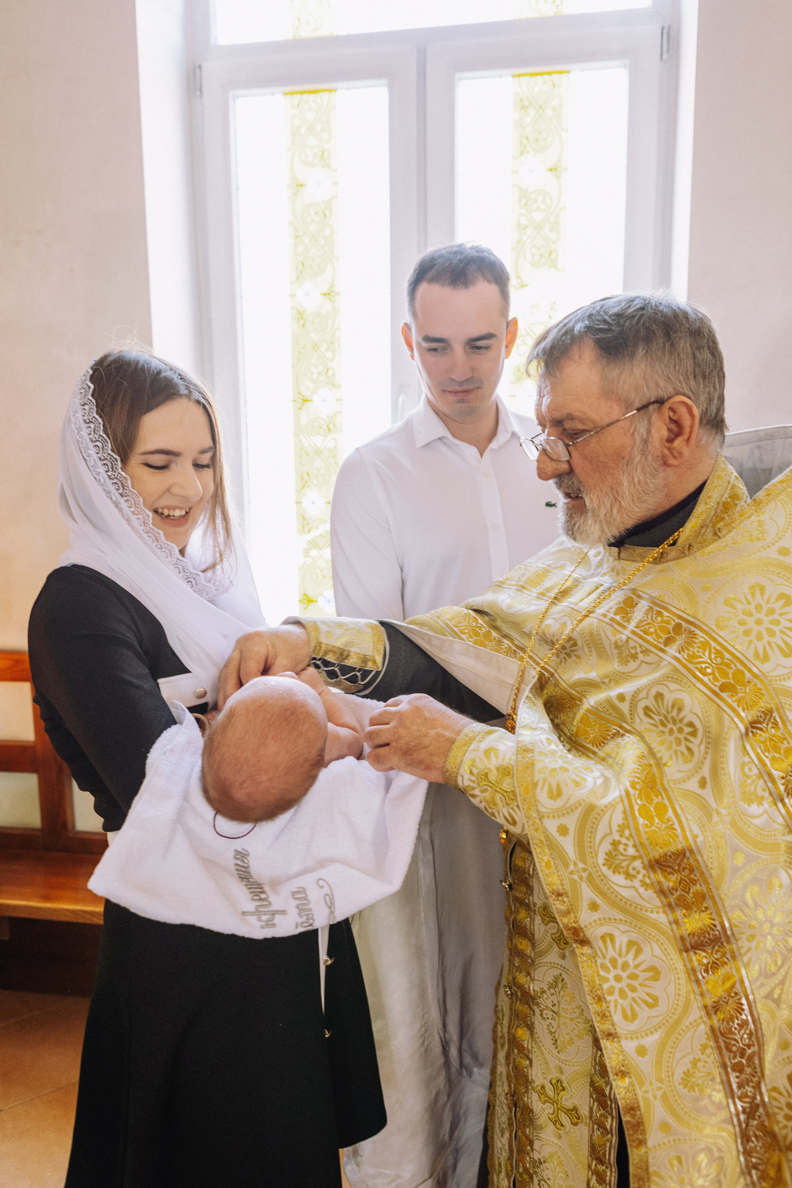 Крещение Артема и Полины. Фотограф в Курске Смирнов Евгений