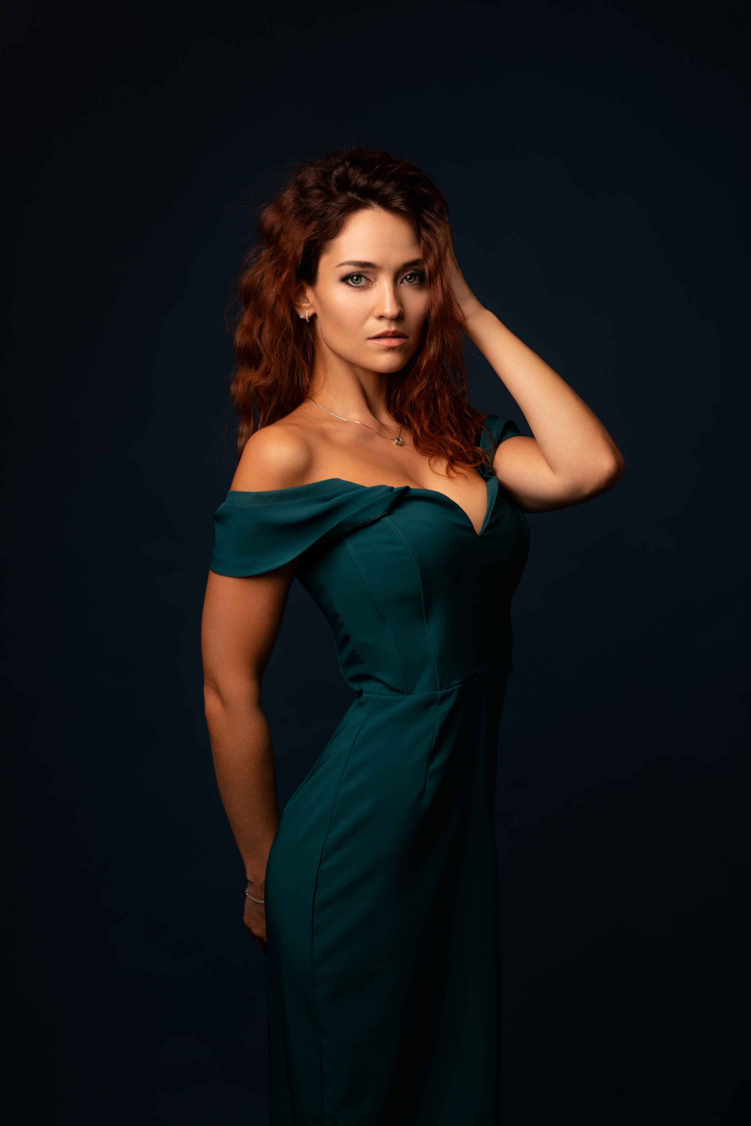 Съемка с Еленой в студии на циклораме для «себя»