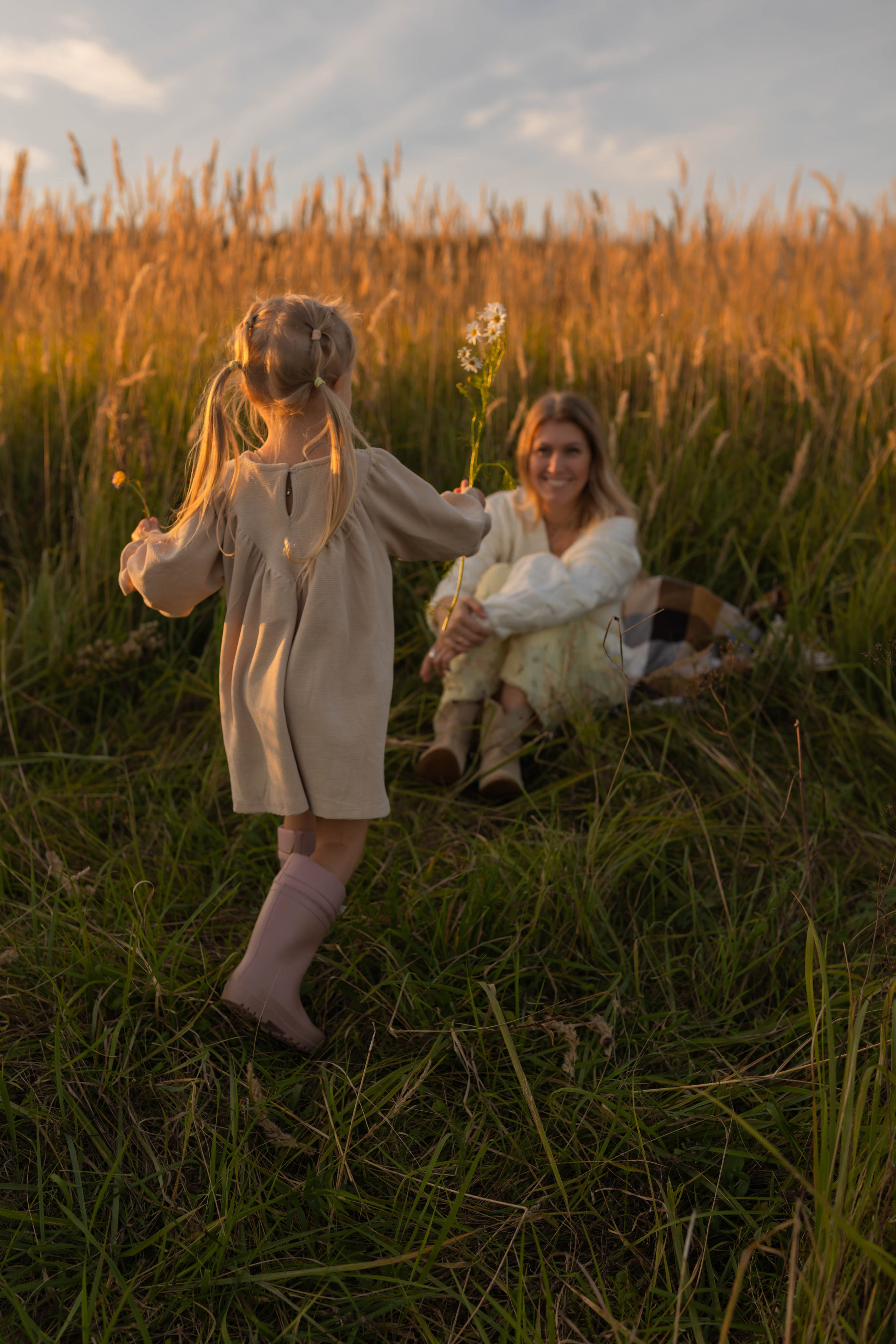 За ромашками!. Семейный фотограф в Санкт-Петербурге Любовь Савкина