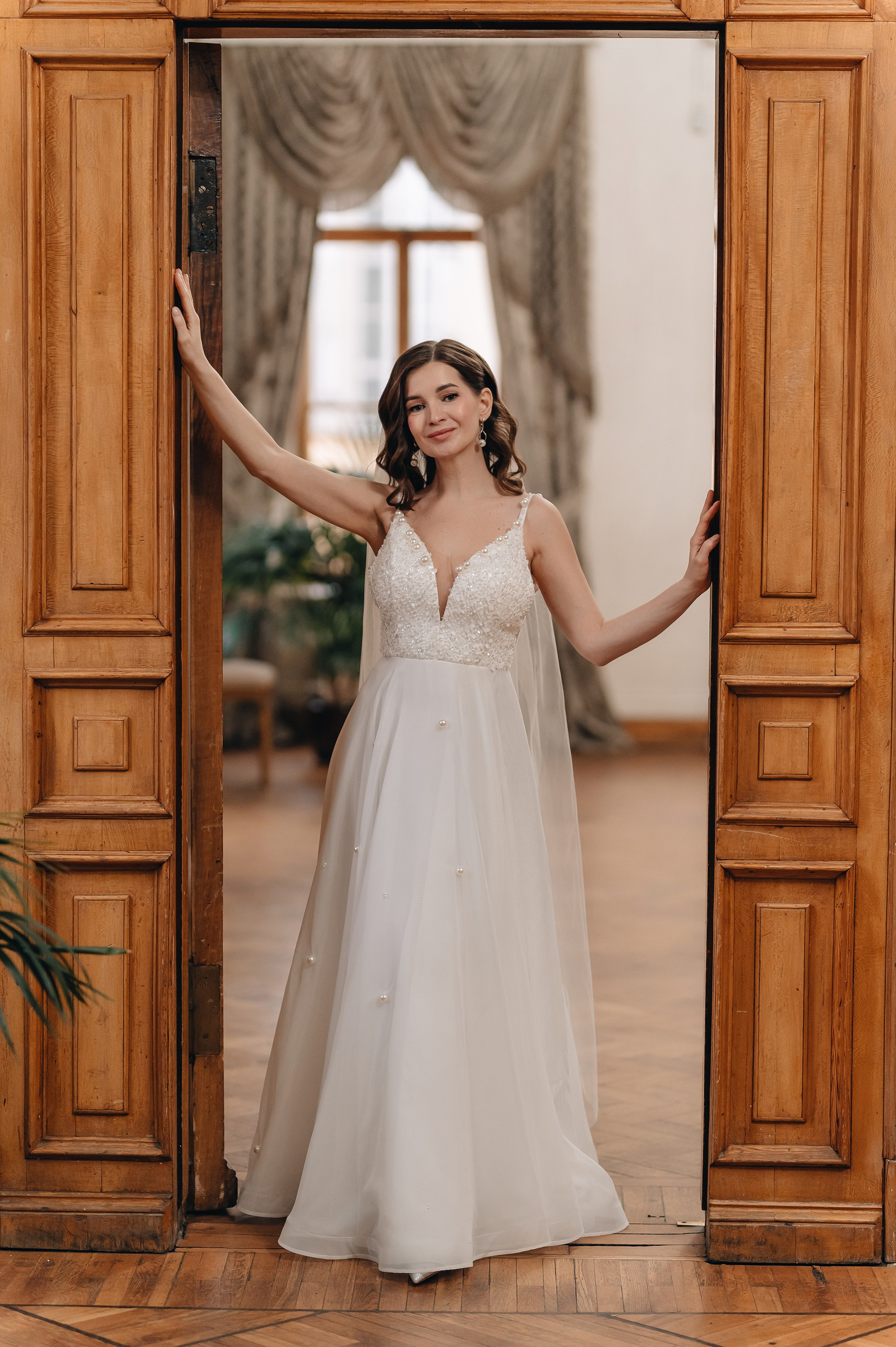 Свадебная фотосессия в библиотеке им. Пушкина. Портретный фотограф Москва Светлана Кашура