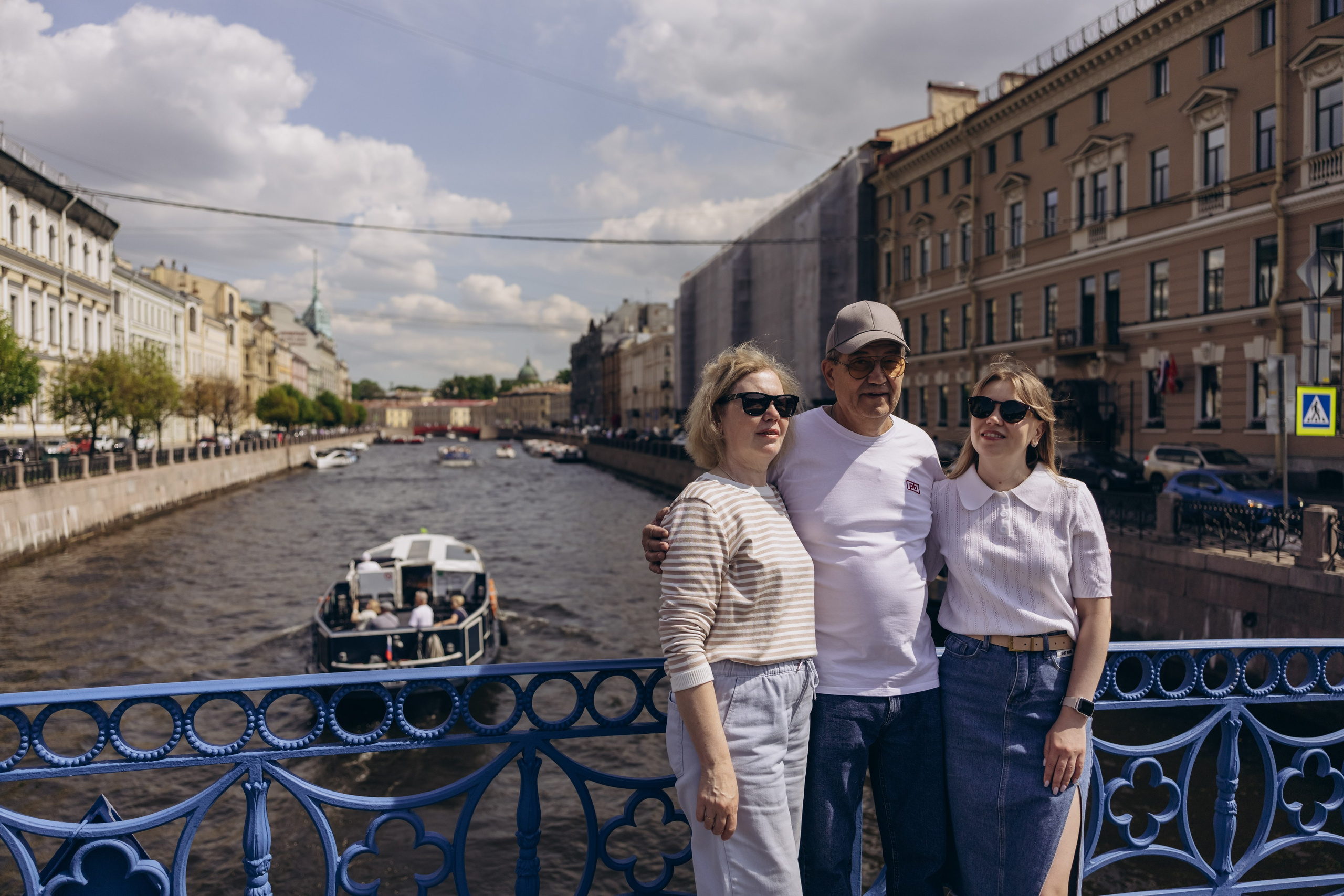 Семейная прогулка на Исаакиевском соборе. Семейный и свадебный фотограф в Санкт-Петербурге Екатерина Васильева