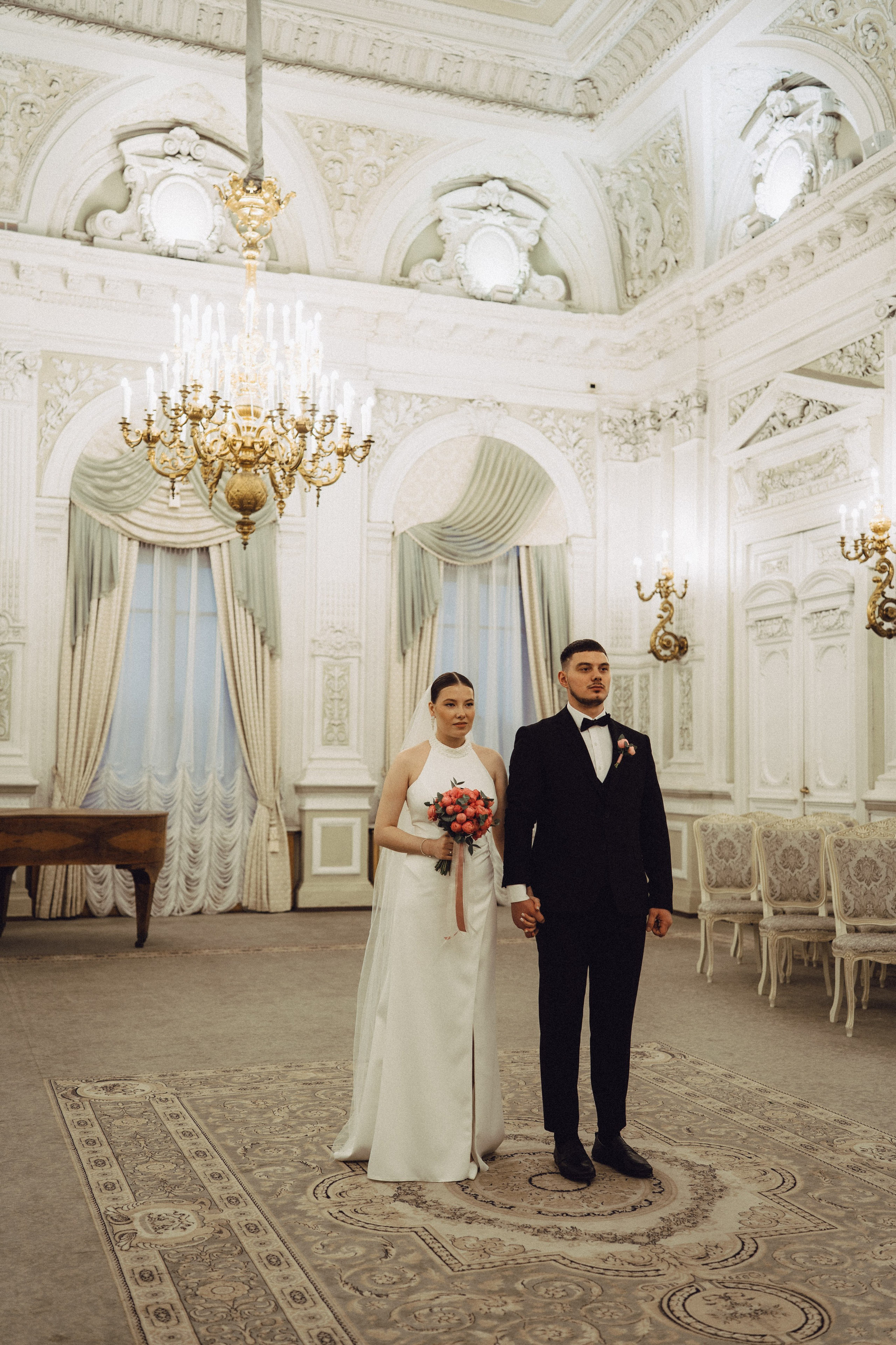 СВАДЕБНАЯ СЬЕМКА В ПЕВОМ ДВОРЦЕ БРАКОСОЧЕТАНИЯ. Профессиональный фотограф, Санкт-Петербург — Виктория Богомолова