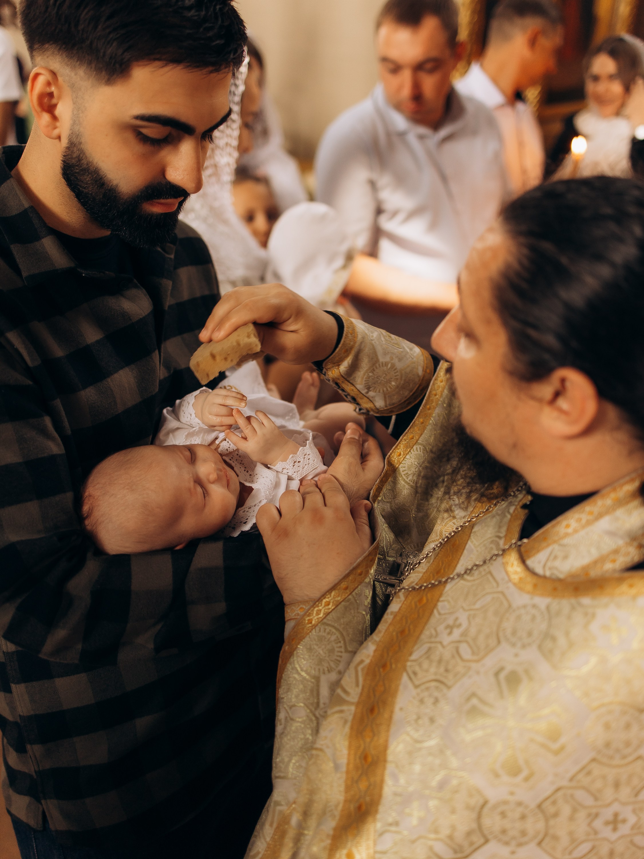 Крещение Николая и Александра. Семейный фотограф в Краснодаре Храмова Анна