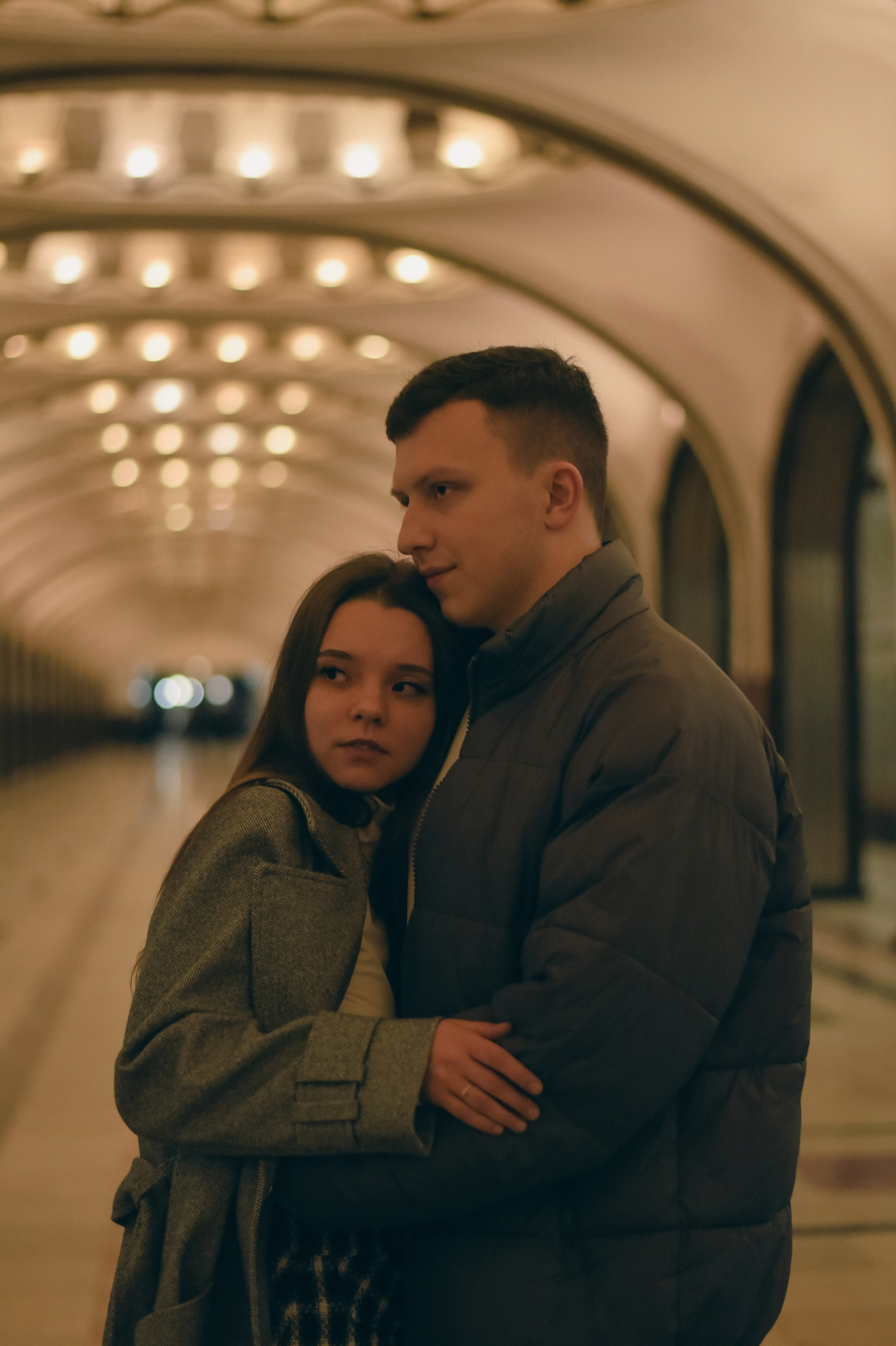 Пустое метро. Фотограф Лола Волна, город Москва