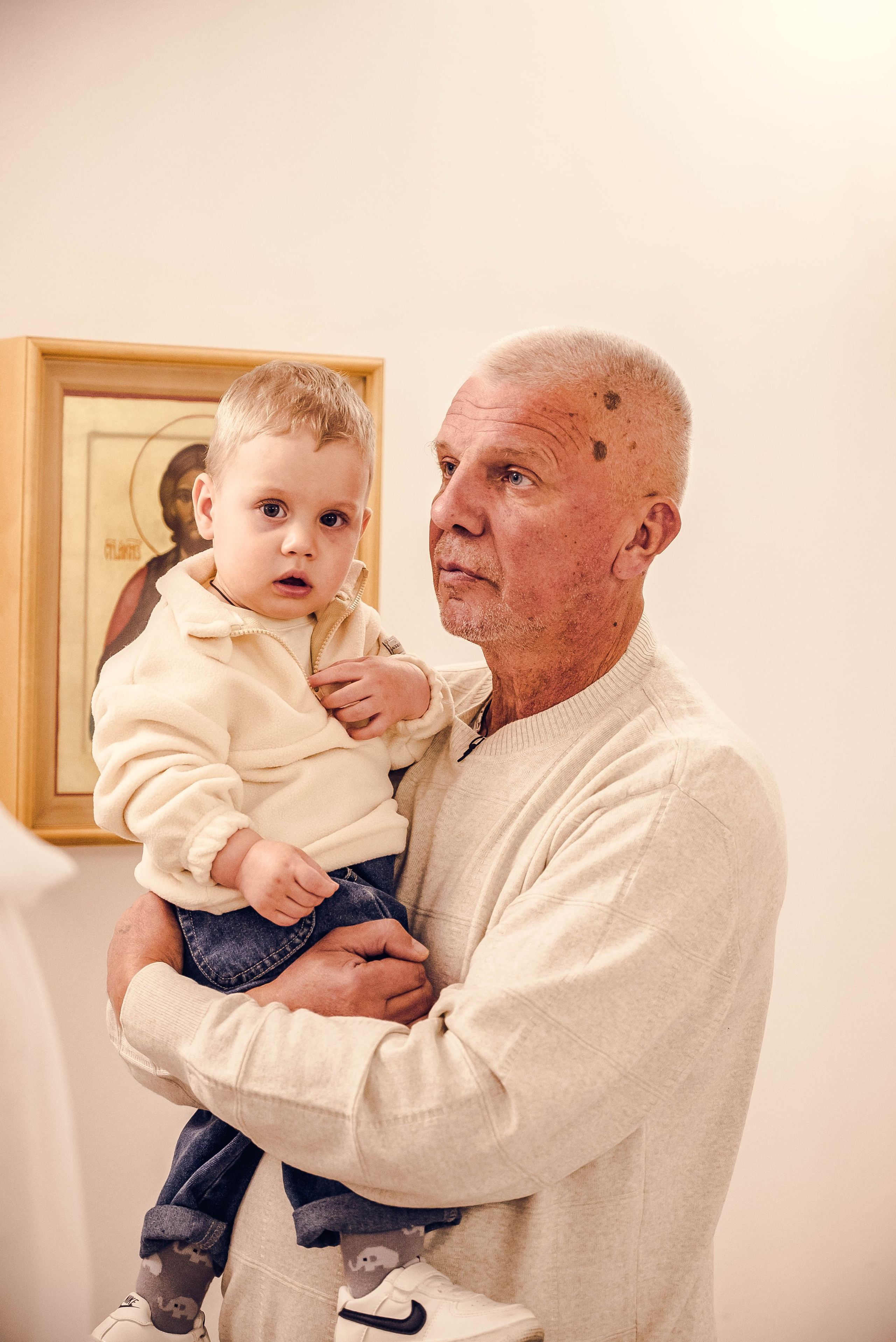 Крещение Мирона. Семейный и детский фотограф Москва