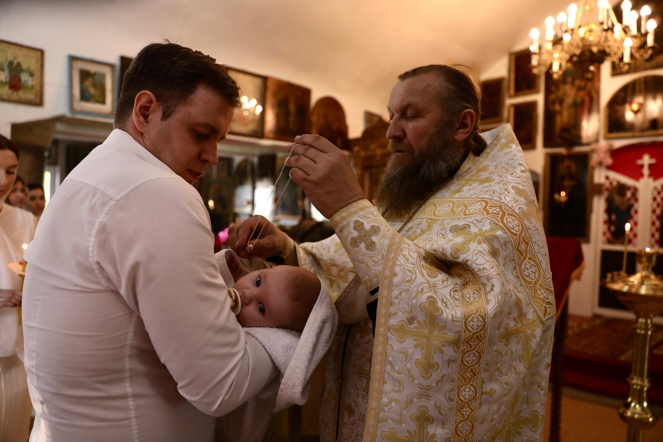 Таинство Крещения Александра. Свадебный и семейный фотограф в городе Пенза, Саранск, Ковылкино