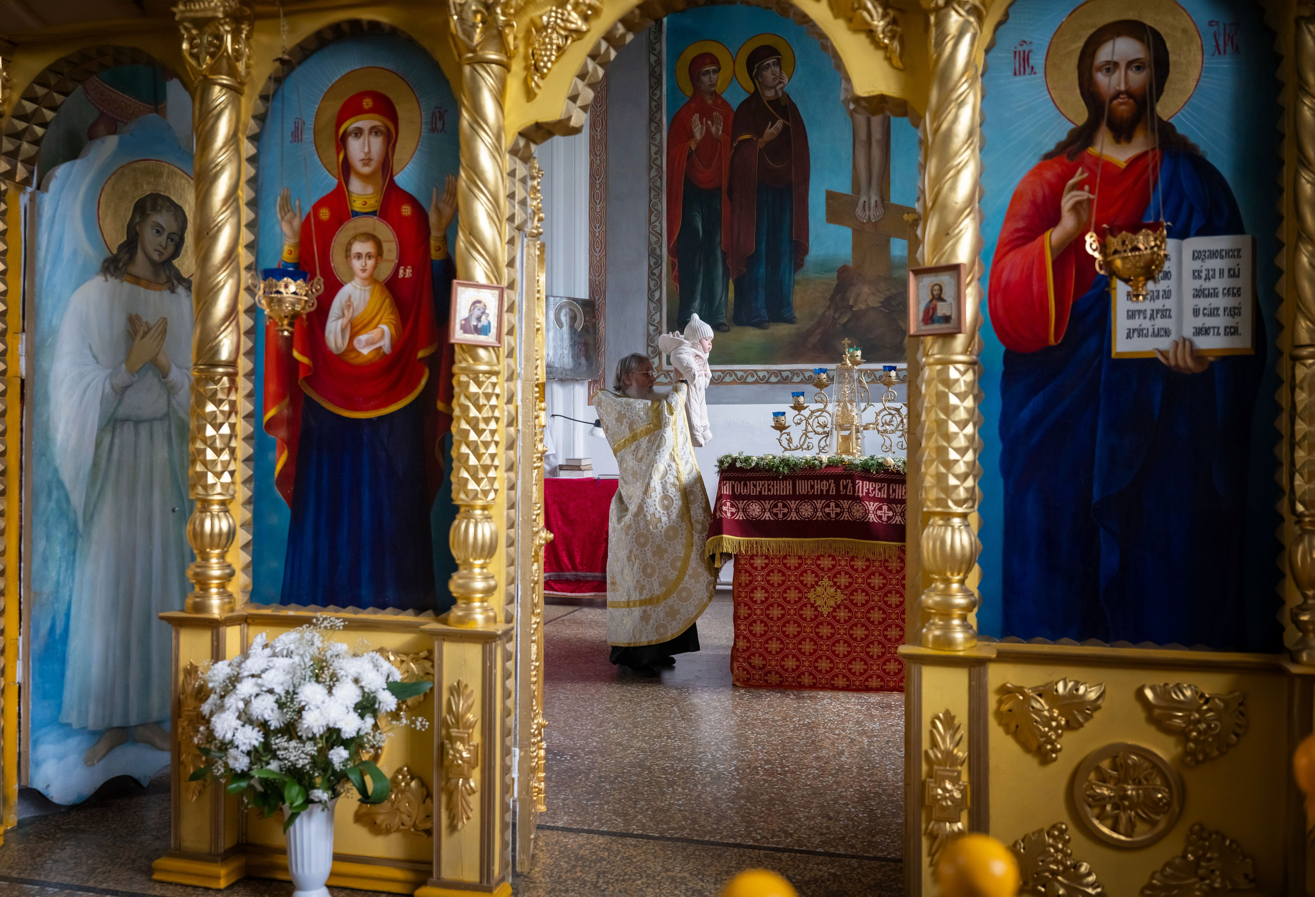 Крещение Тимофея. Семейный фотограф в г. Воскресенск Наталия Молева